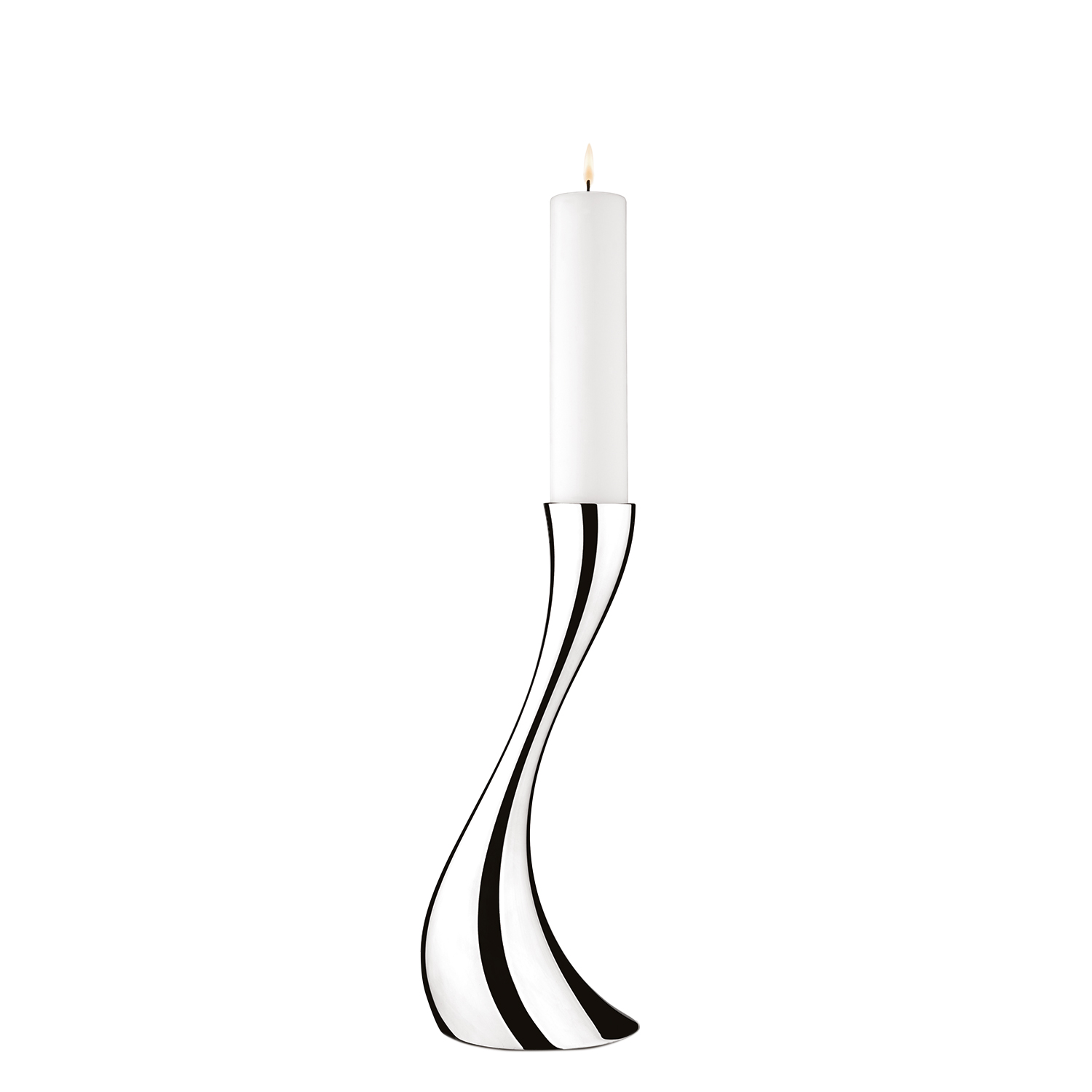 Georg Jensen - Cobra Bodenkerzenleuchter small