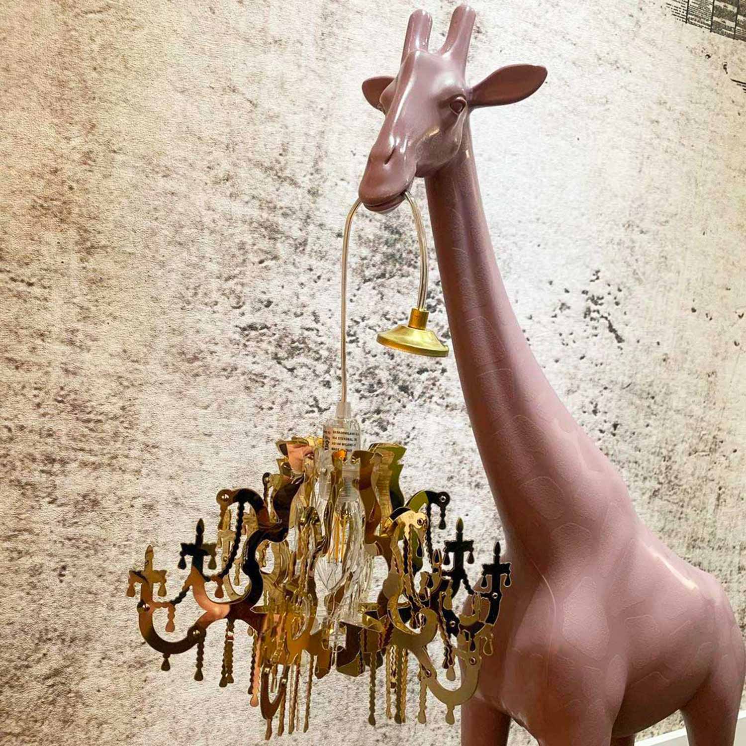 qeebo giraffe in love xs dusty rose zimmer 97474