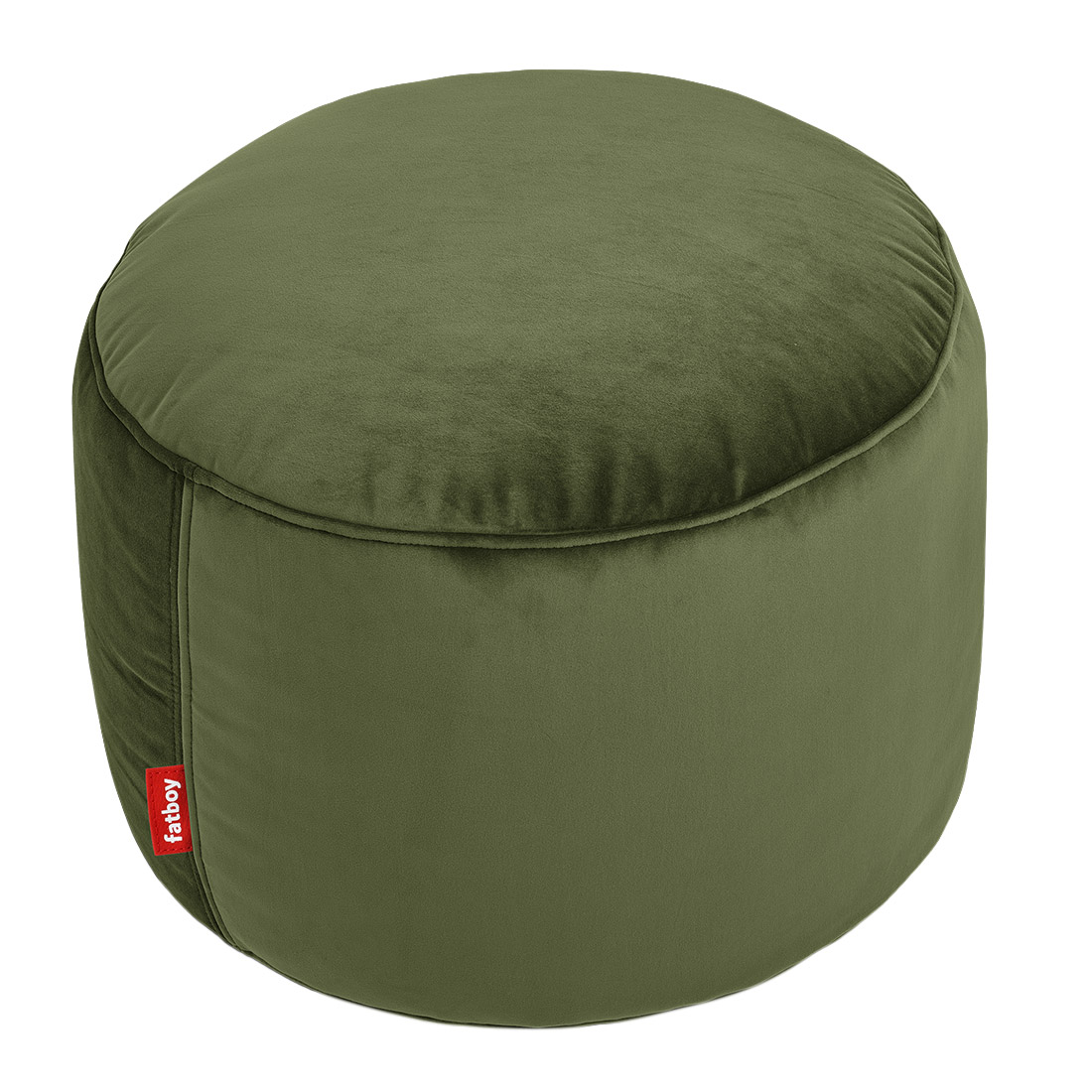 Fatboy - Point Pouf Velvet recycled deep green
