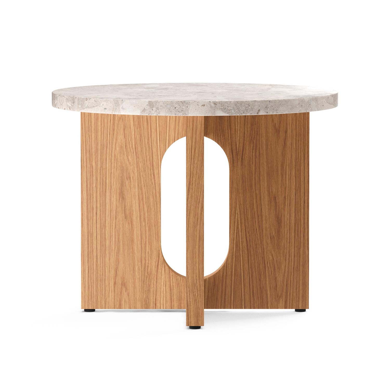 Audo - Androgyne Beistelltisch Dark Stained Oak