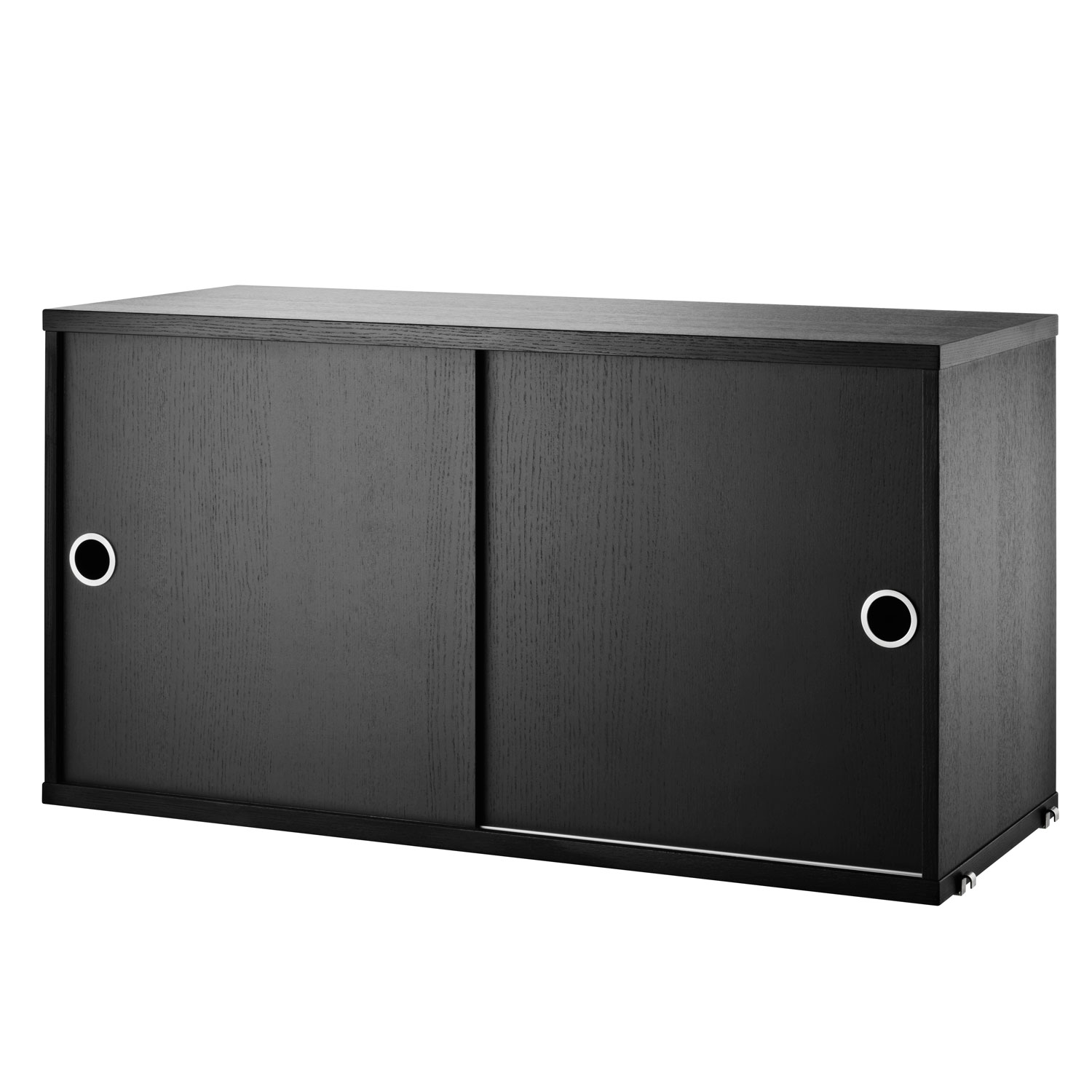 string cabinet schwarz 29832