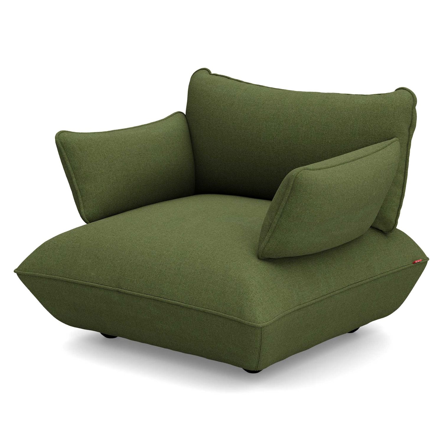 Fatboy - Sumo Loveseat Bouclé recycled leaf green