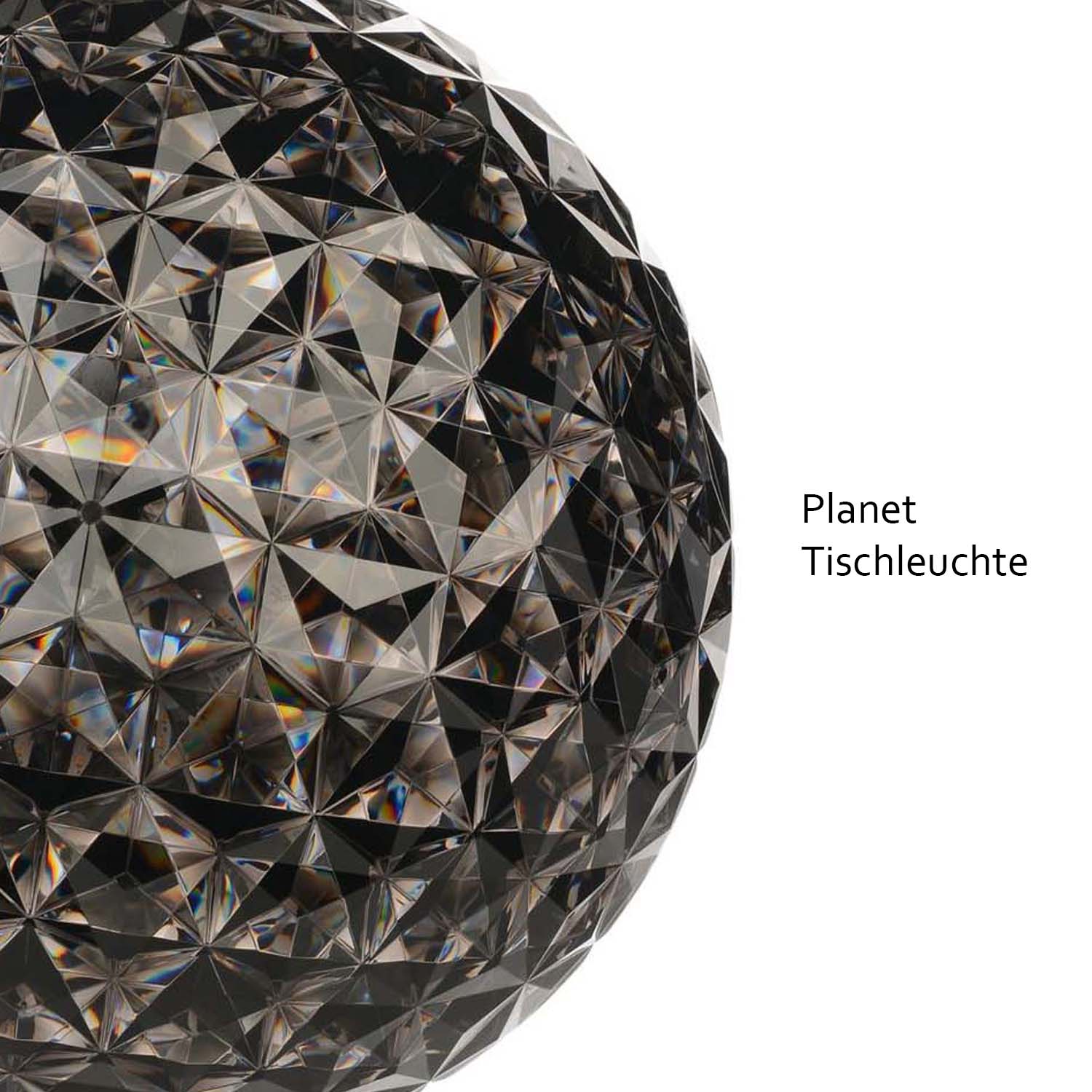 5 planet lampe Oberflche rauch