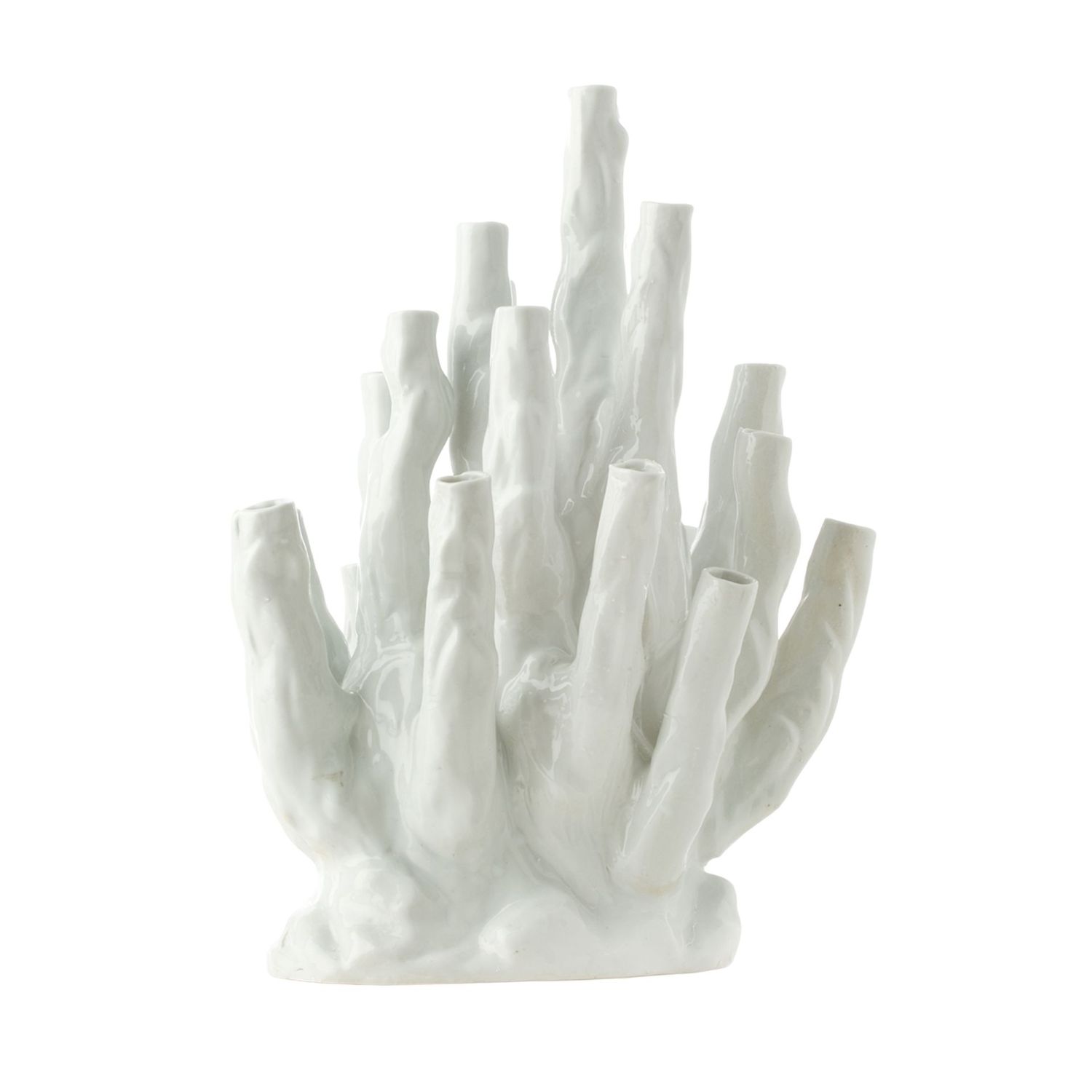 Pols Potten - Coral Vase 20 Tulpen weiß