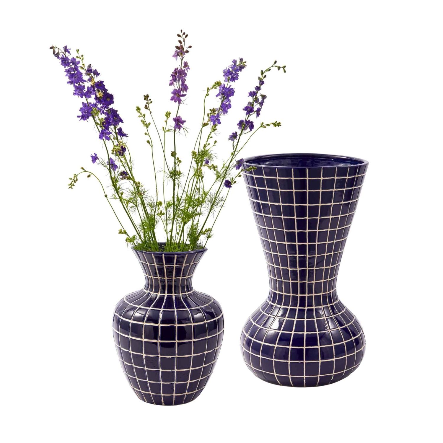 Pols Potten - Hamam Vase L dunkelblau