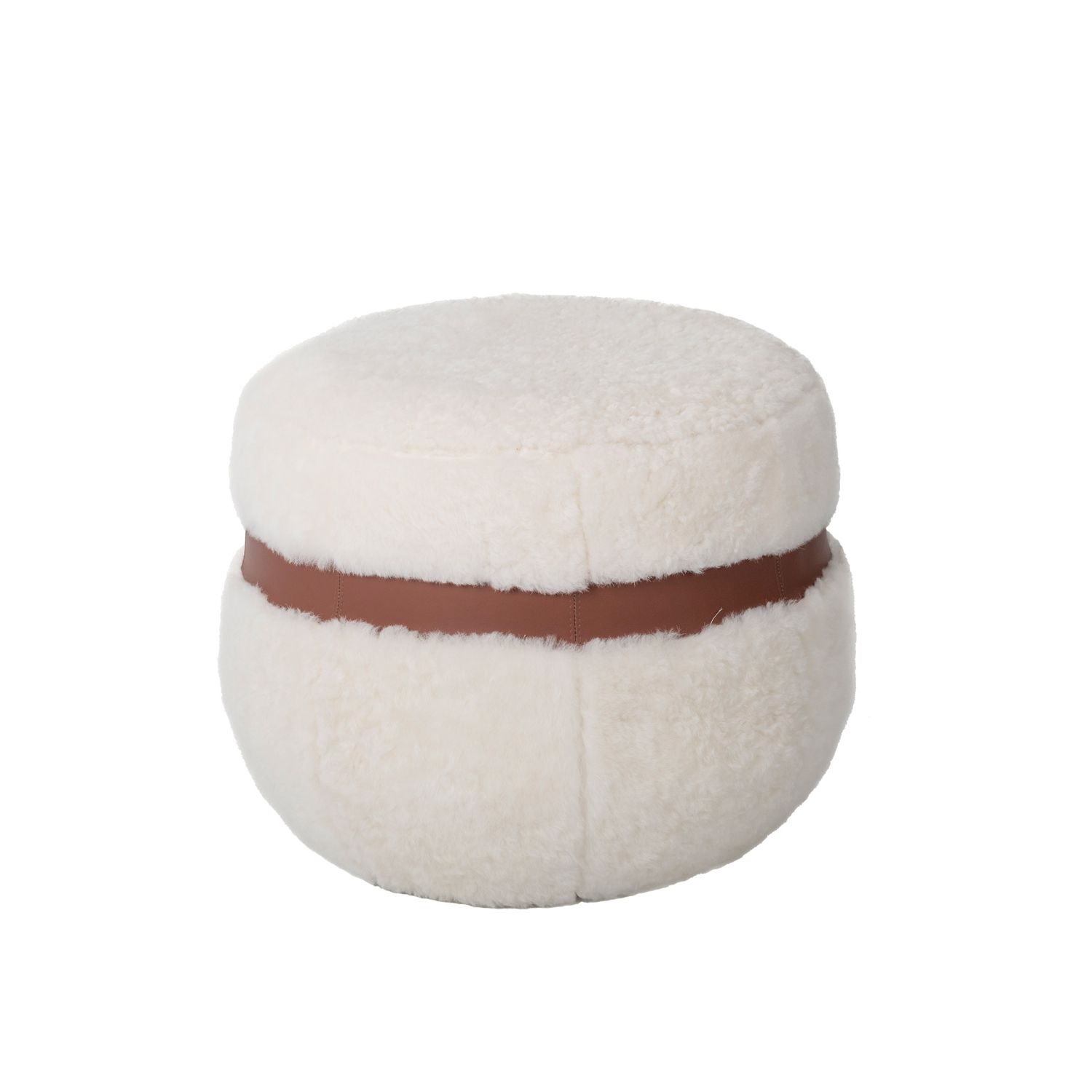 Cuero - Sheepskin Pouf