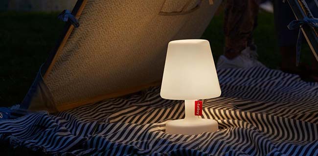 Fatboy Lampe Edison the Petit im Zelt