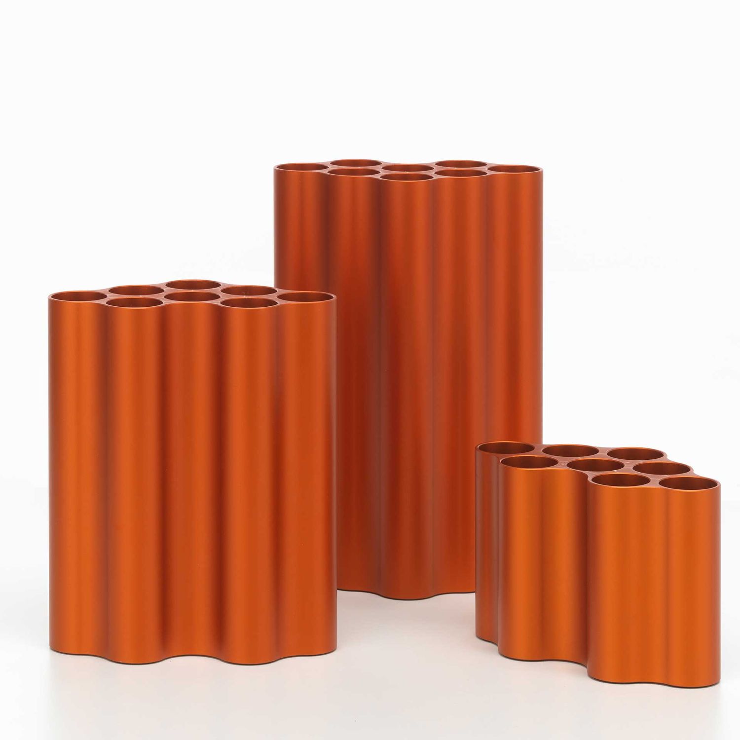 Vitra - Nuage Vase small burnt orange eloxiert