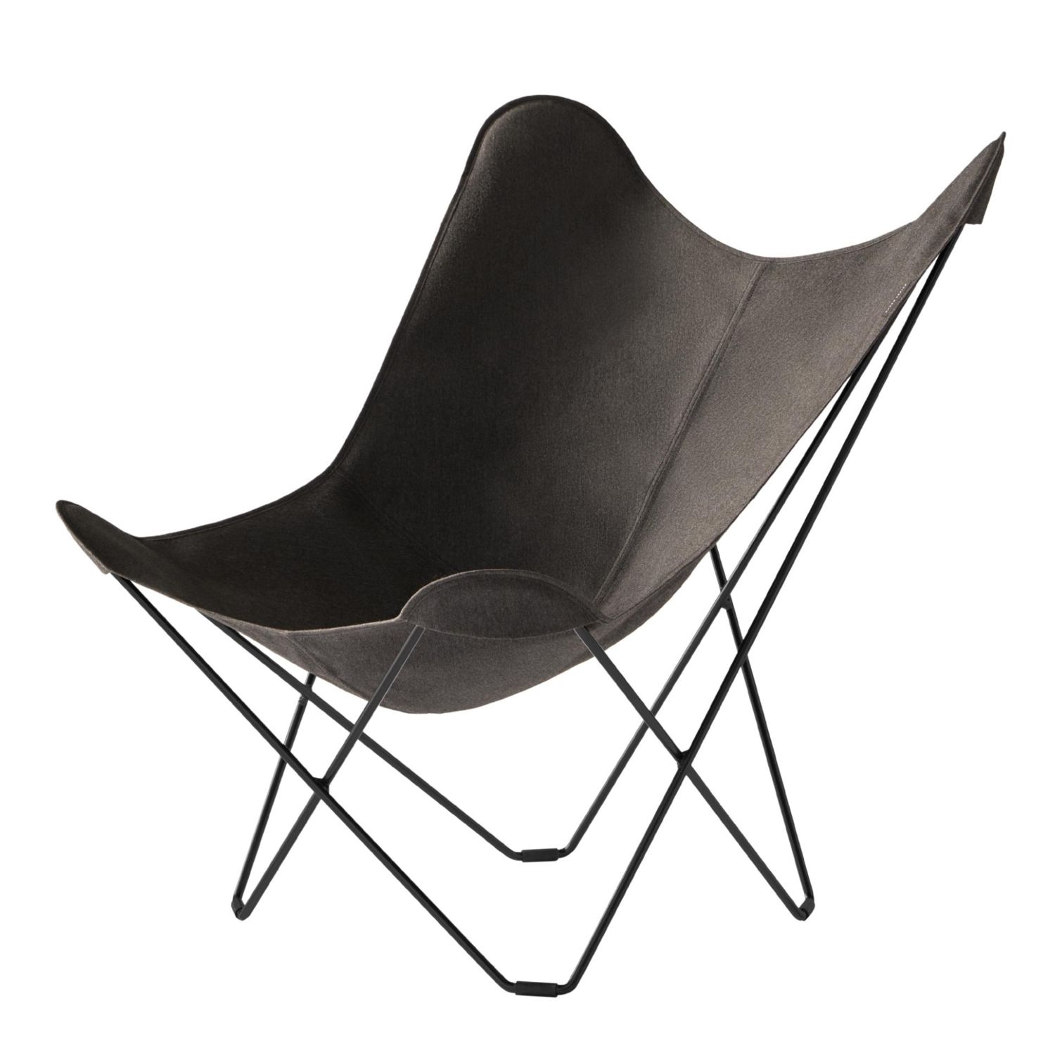 Cuero - Sunshine Mariposa charcoal pique / schwarz