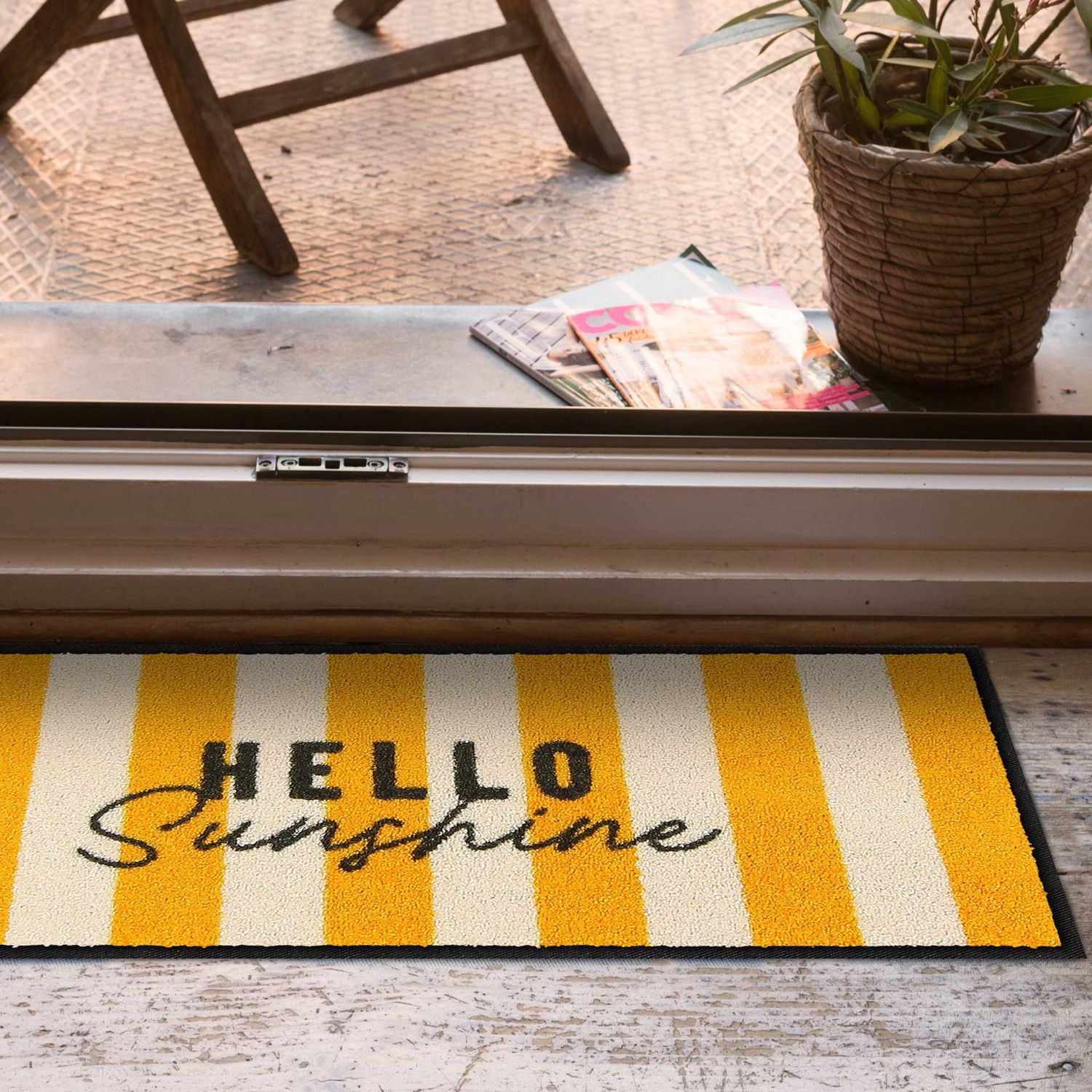 Salonlöwe - Sunshine Stripes 30x75 cm Fußmatte