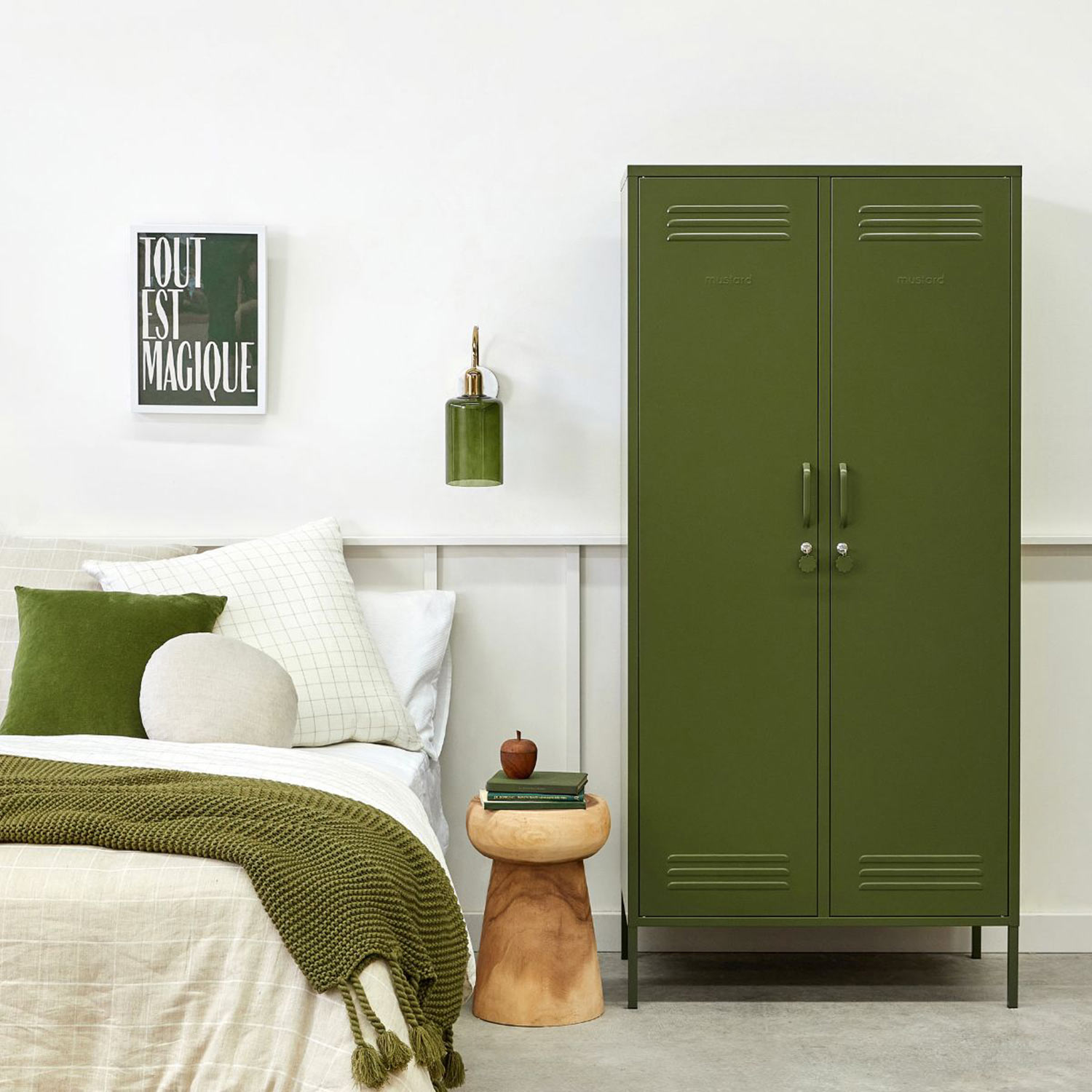 mustard made the twinny olive schlafzimmer geschlossen 96606
