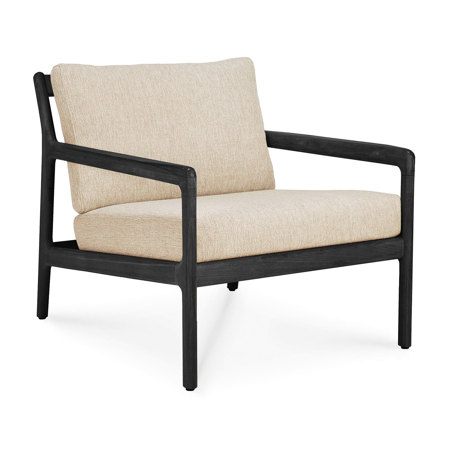ethnicraft jack loungesessel schwarz teak7 91293