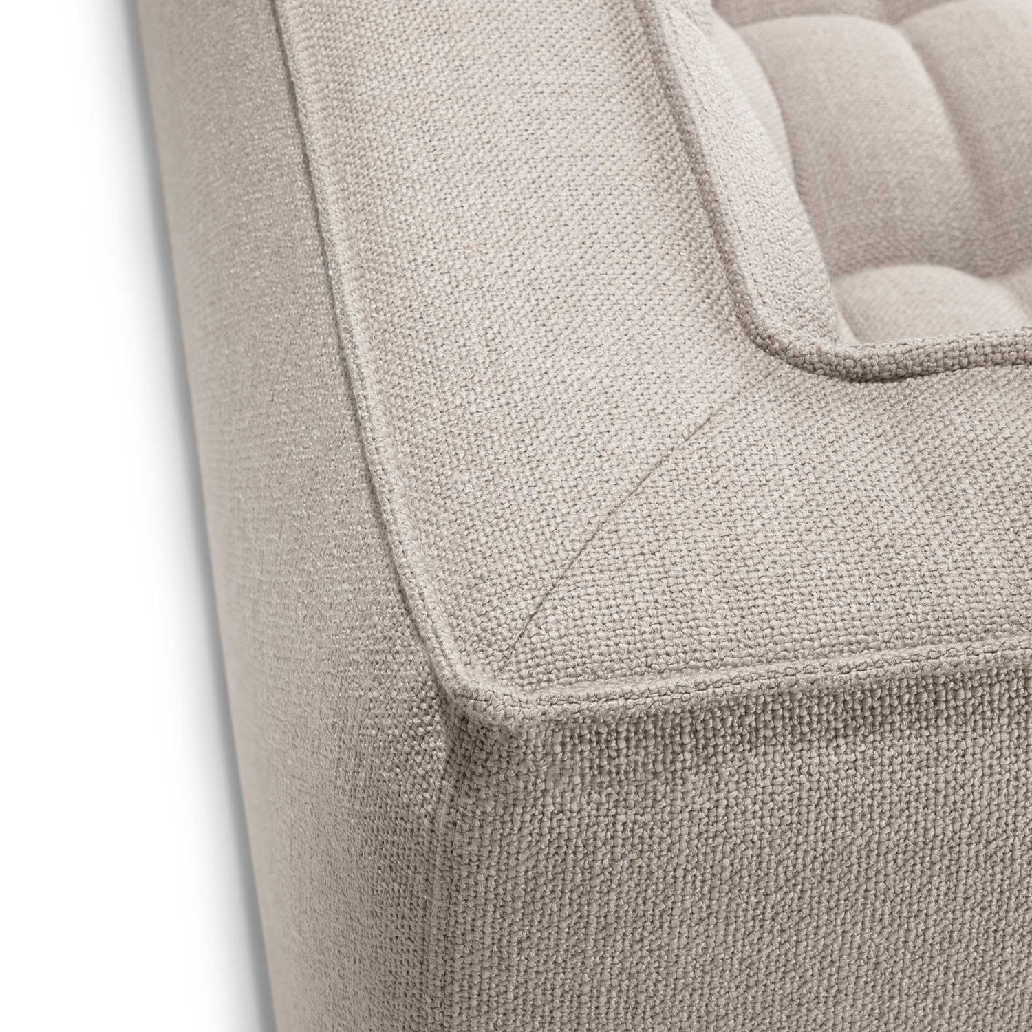 Ethnicraft - N701 Sofa beige 2 Sitzer