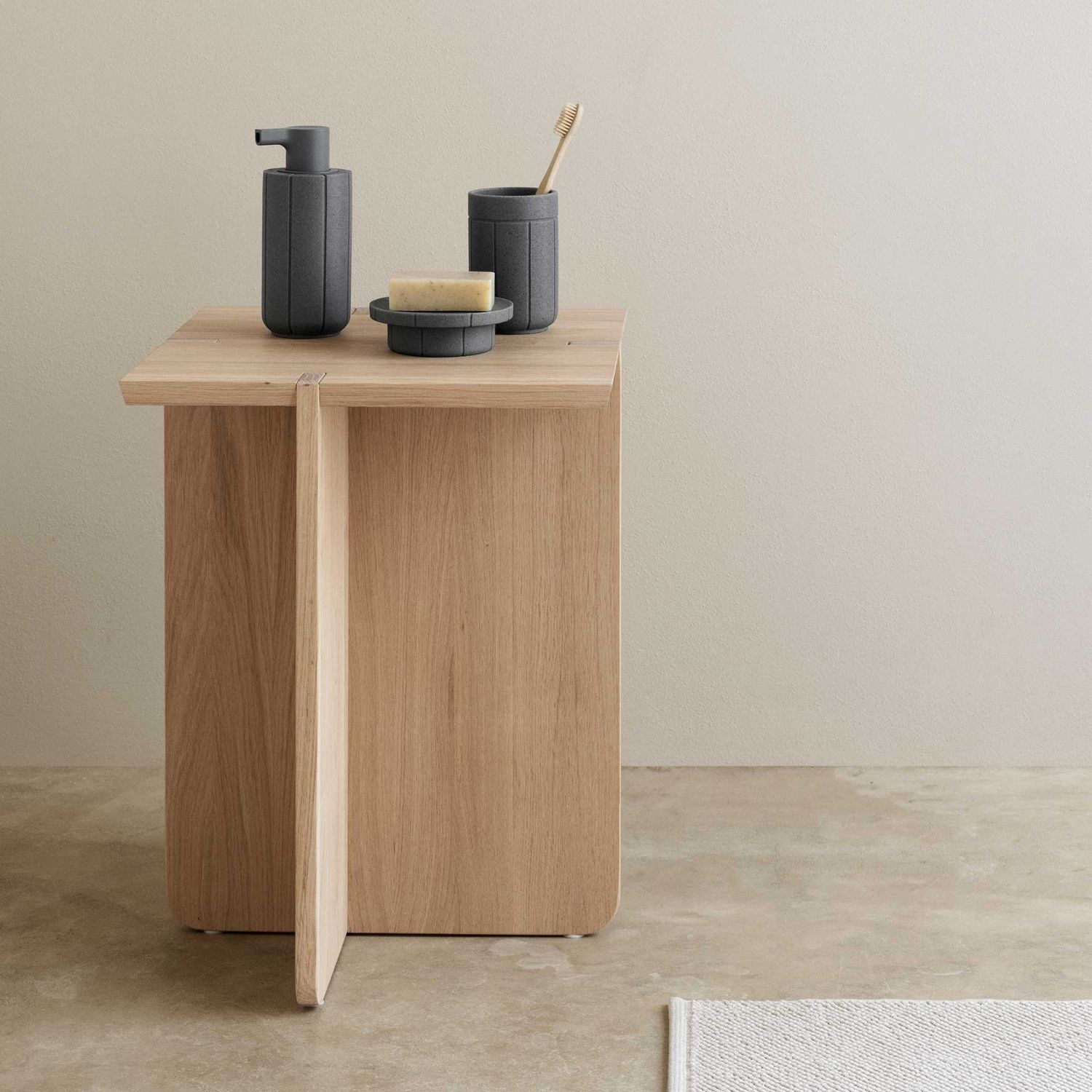 blomus - ENGAWA Hocker schwarz