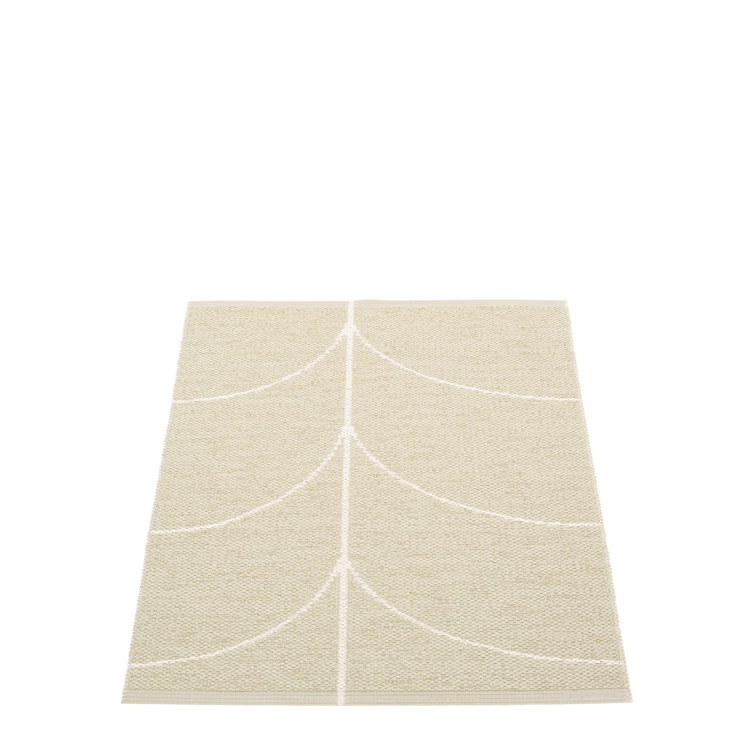 Pappelina - Leif Teppich 70x90 cm seagrass/vanilla