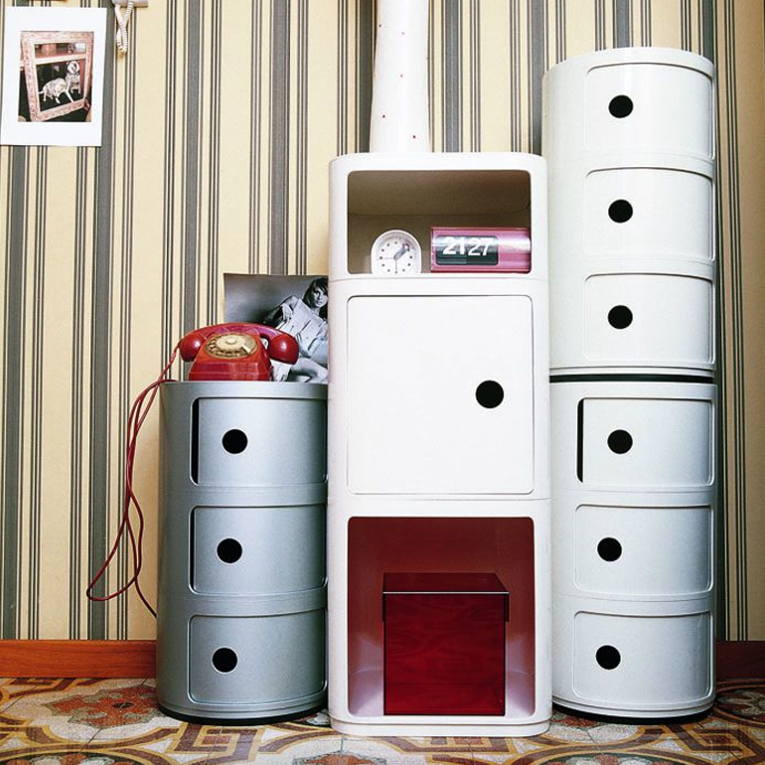 Kartell - Componibili 4967 schwarz