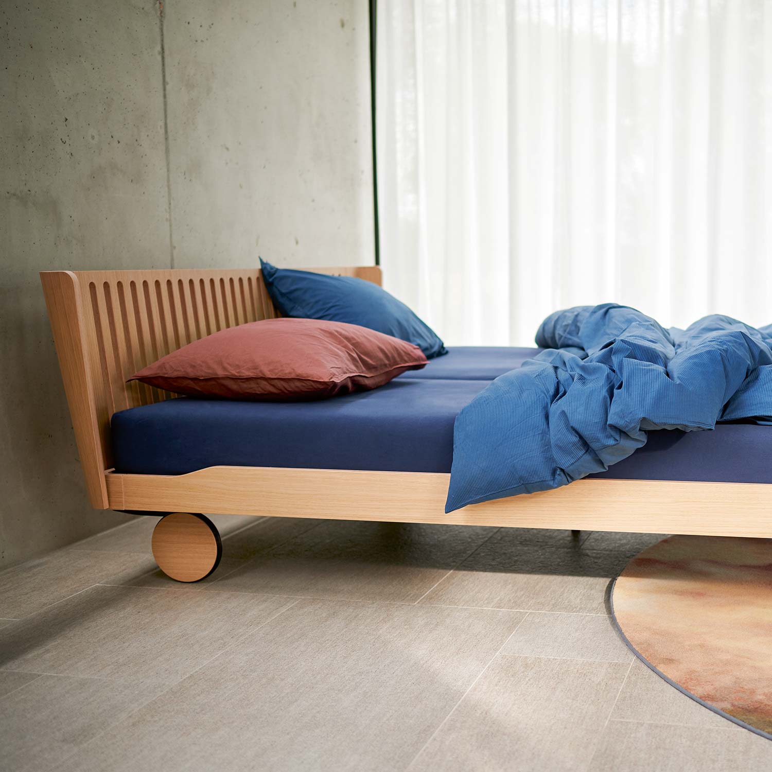 Auping - Noa Bett balanced oak 180 x 200 cm