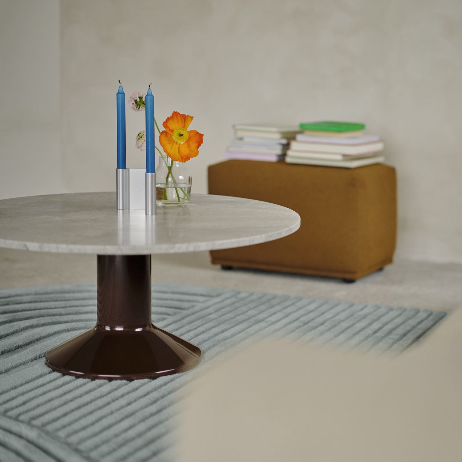 Muuto - Pair Kerzenhalter 11 cm braun