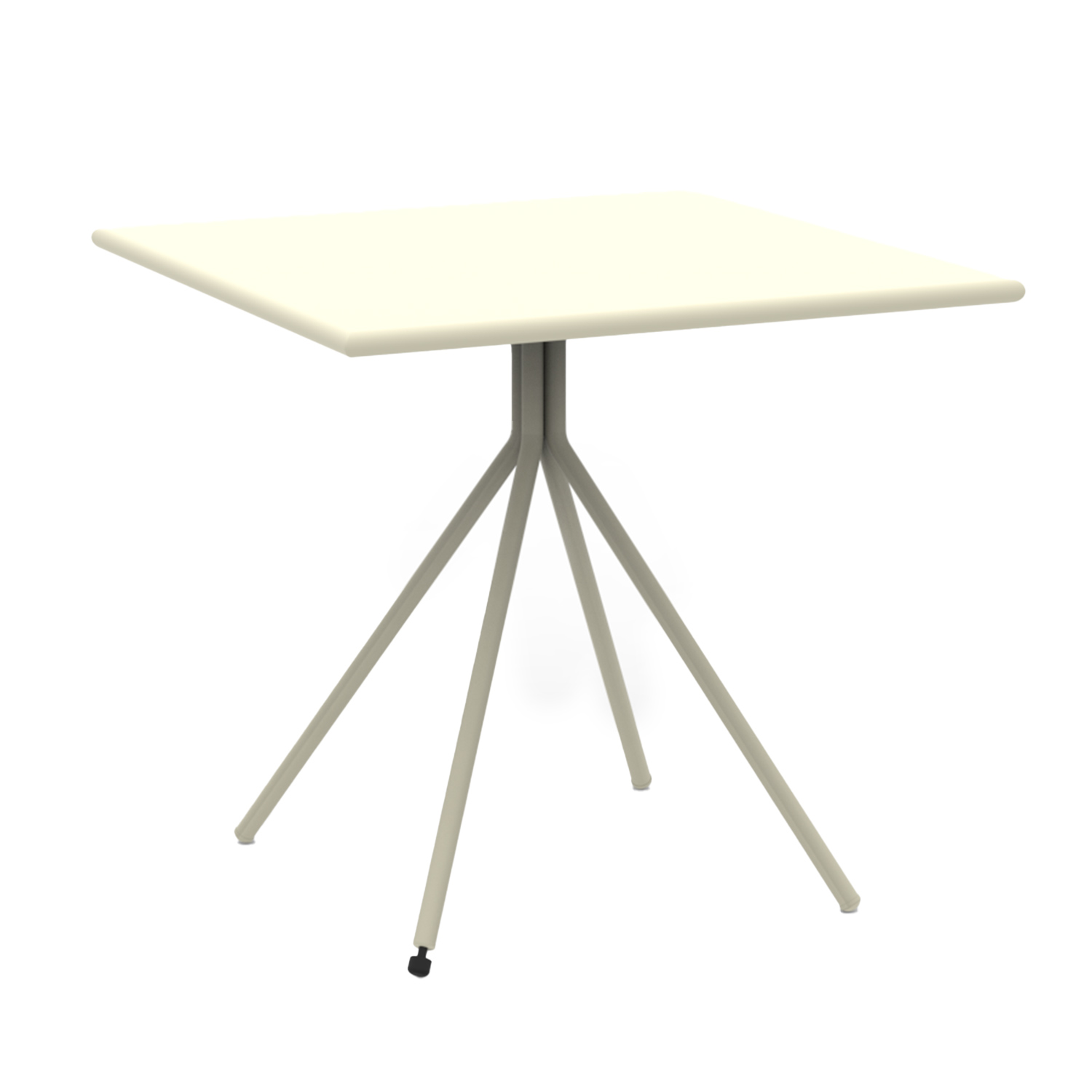 Vermobil - Twist Tisch 80x80 cm perlweiß