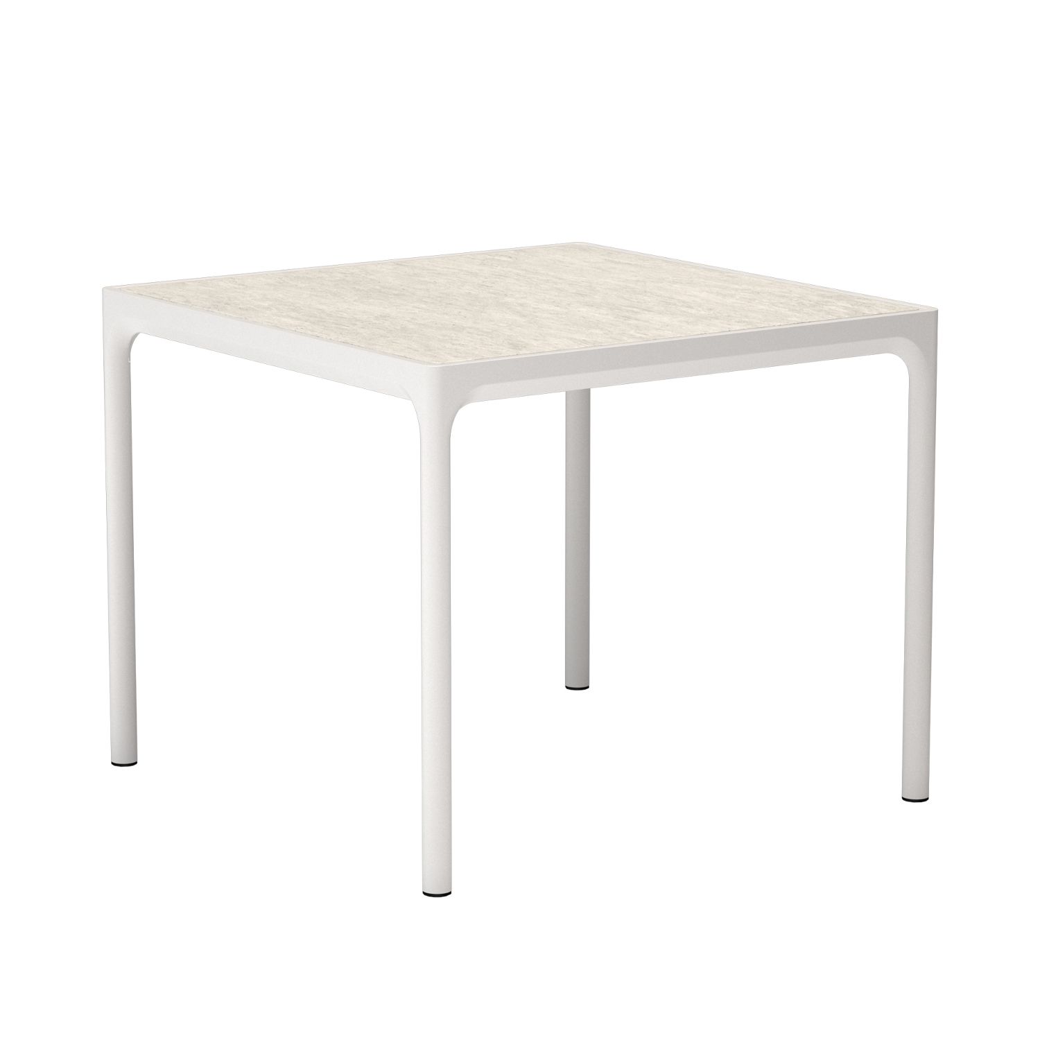 HOUE - Four Ceramic Tisch 90x90 cm shell