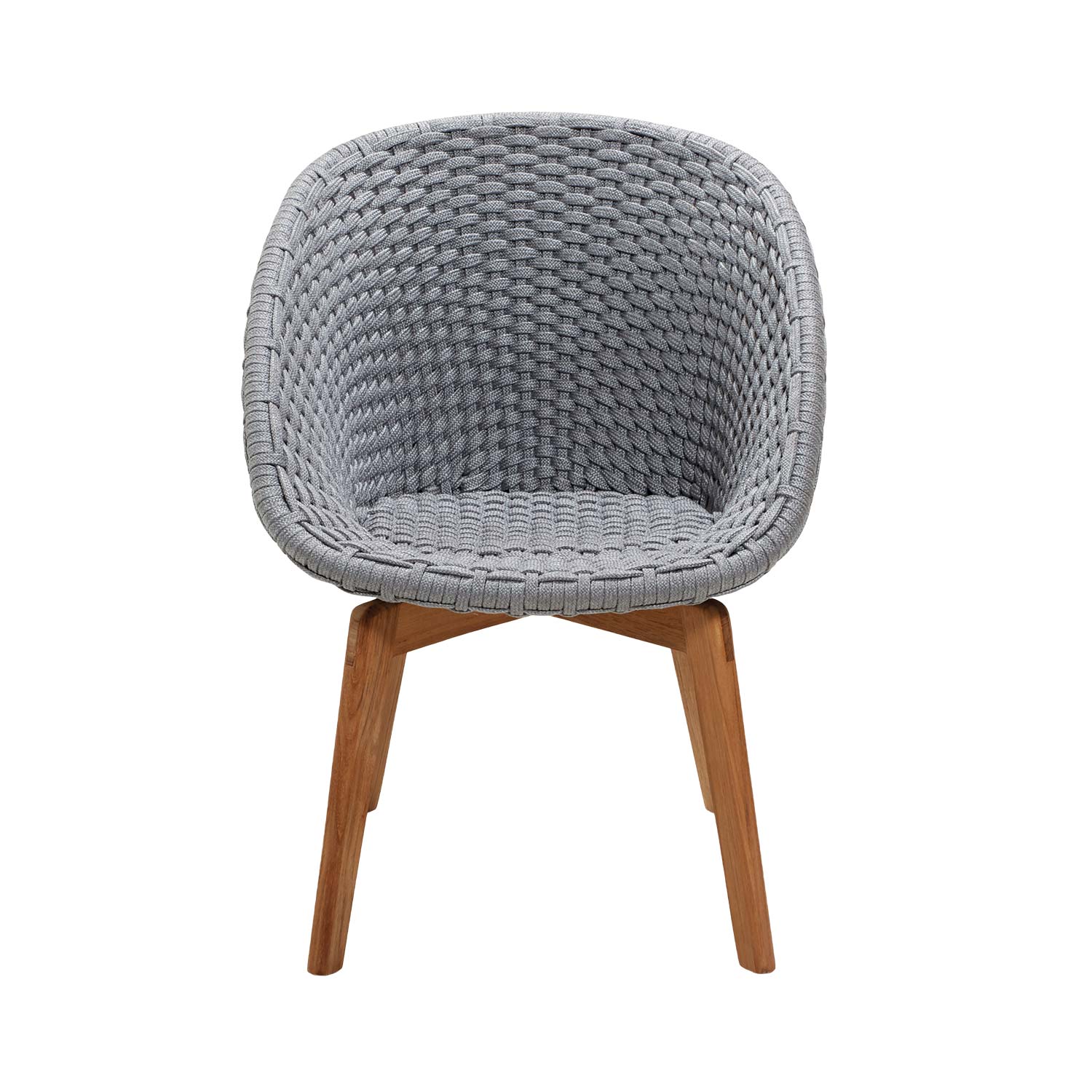 cane line peacock sessel light grey frontal 78419