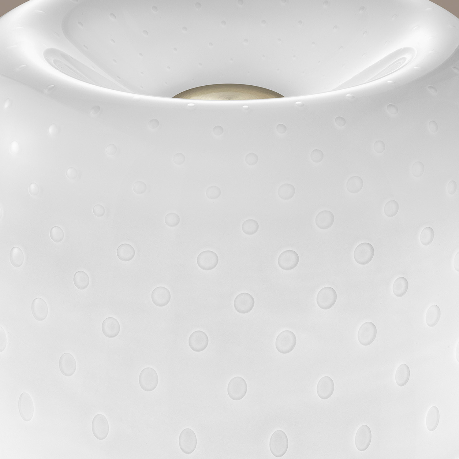 foscarini lumiere 30th tischlampe bulles close up 93992