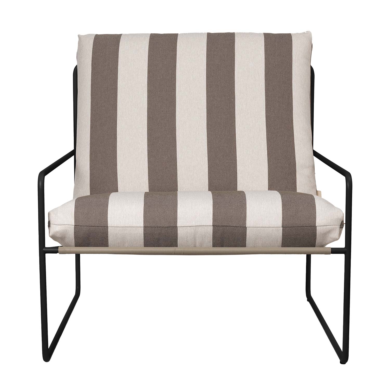Ferm Living - Desert 1-Sitzer black / Dolce dark sand