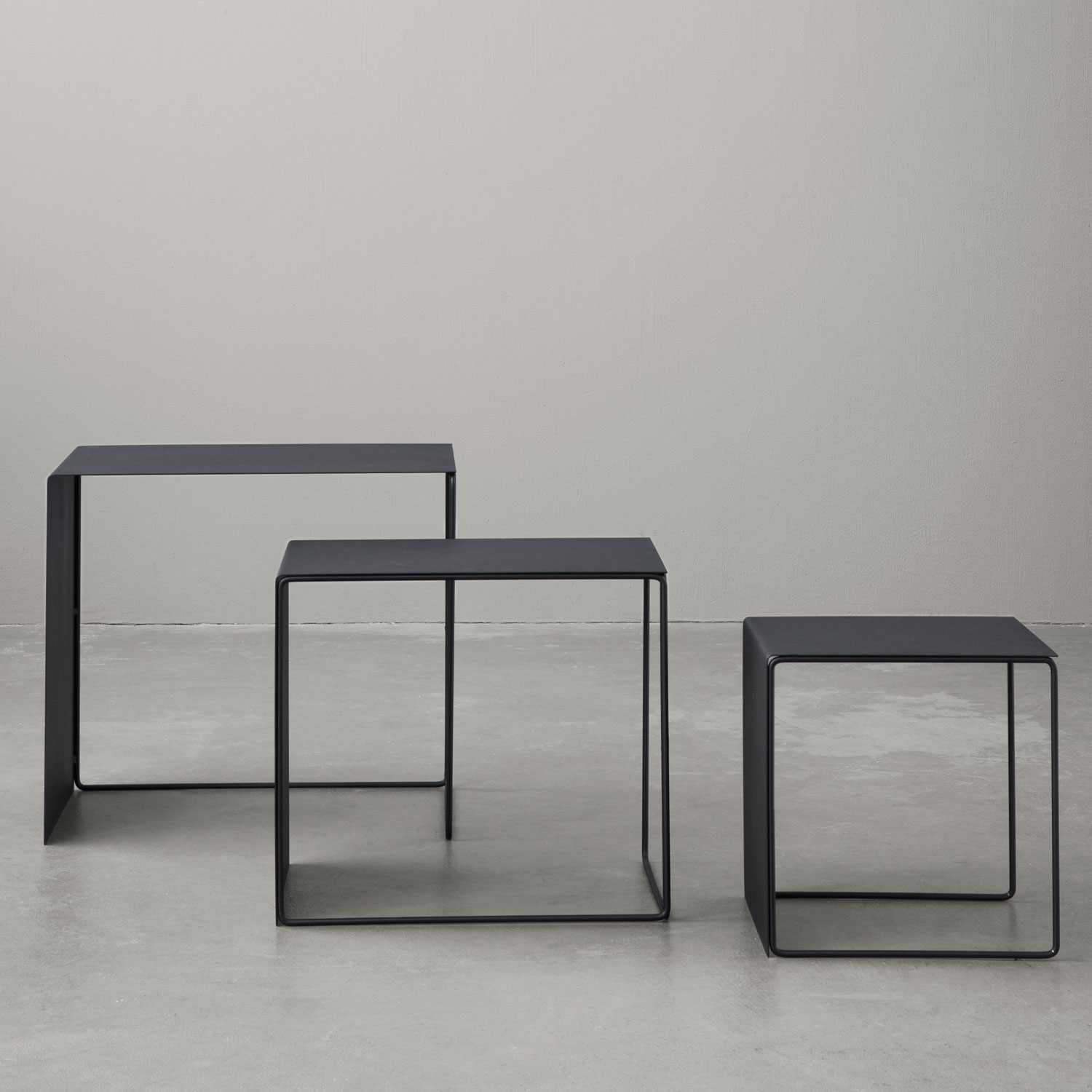 ferm living cluster table schwarz 30189