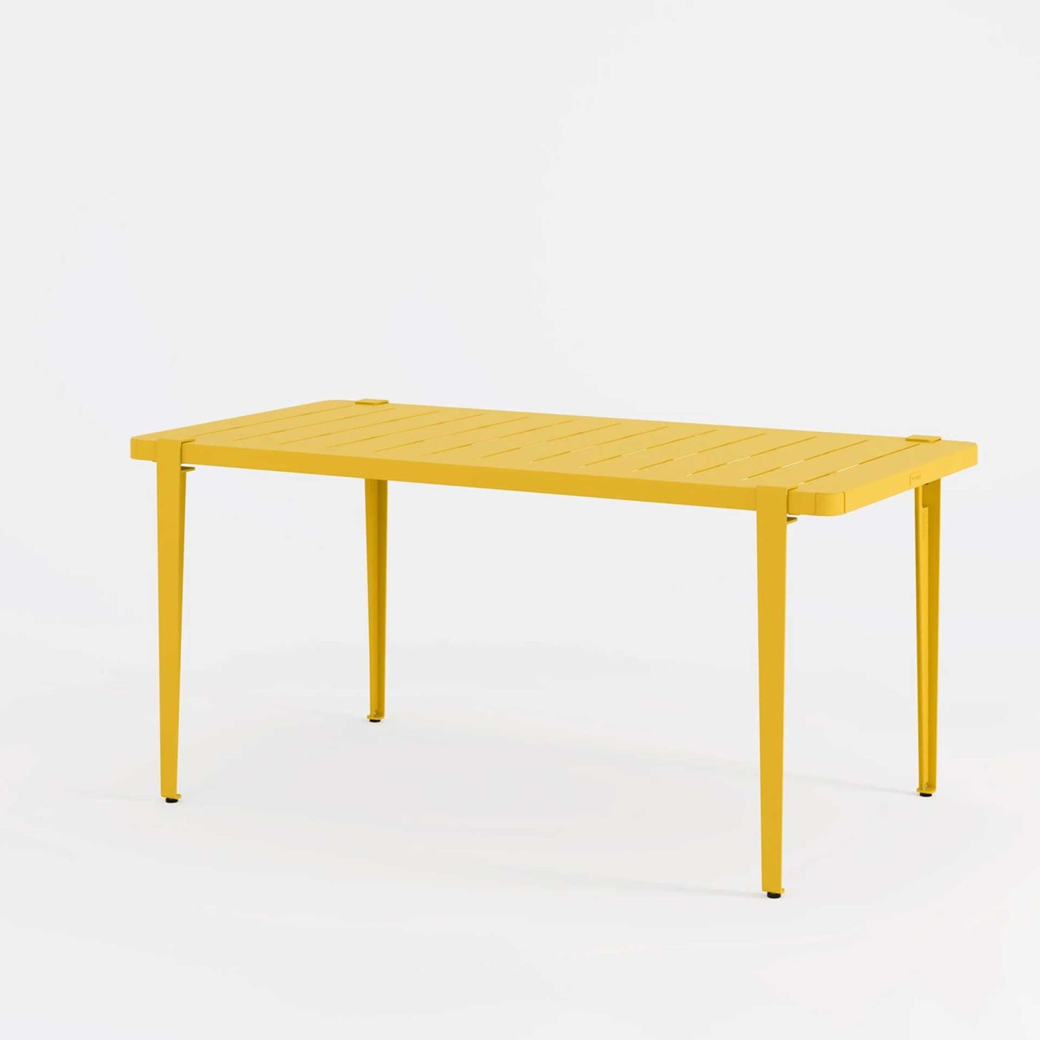 Tiptoe - Tischbein für den Außenbereich 75 cm sonnengelb