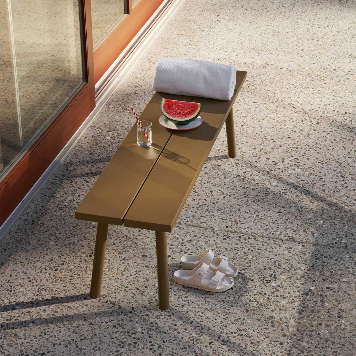Fatboy - Fred’s Bench Outdoor Bank light grey
