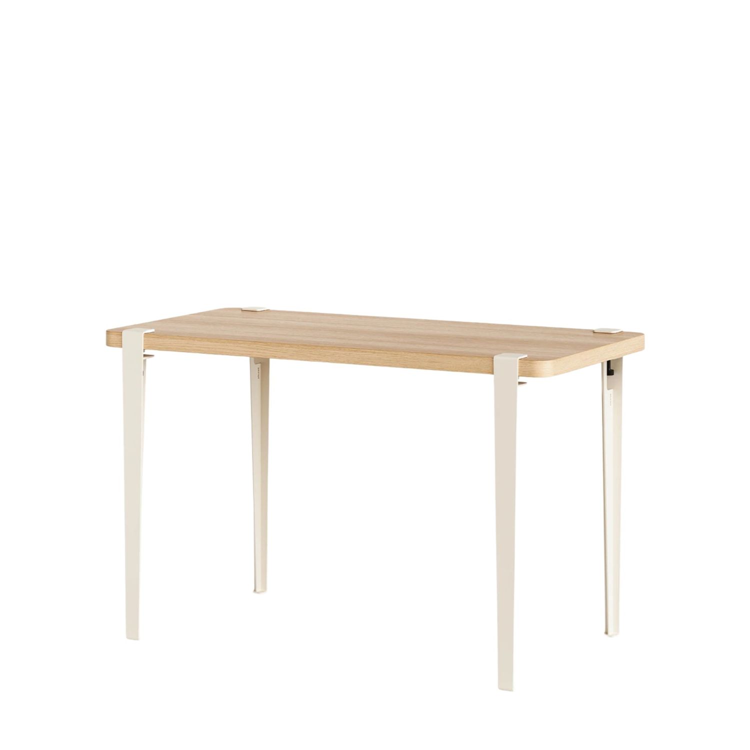 Tiptoe - Esstisch öko-zertifiziert 120 x 60 cm weiß-creme