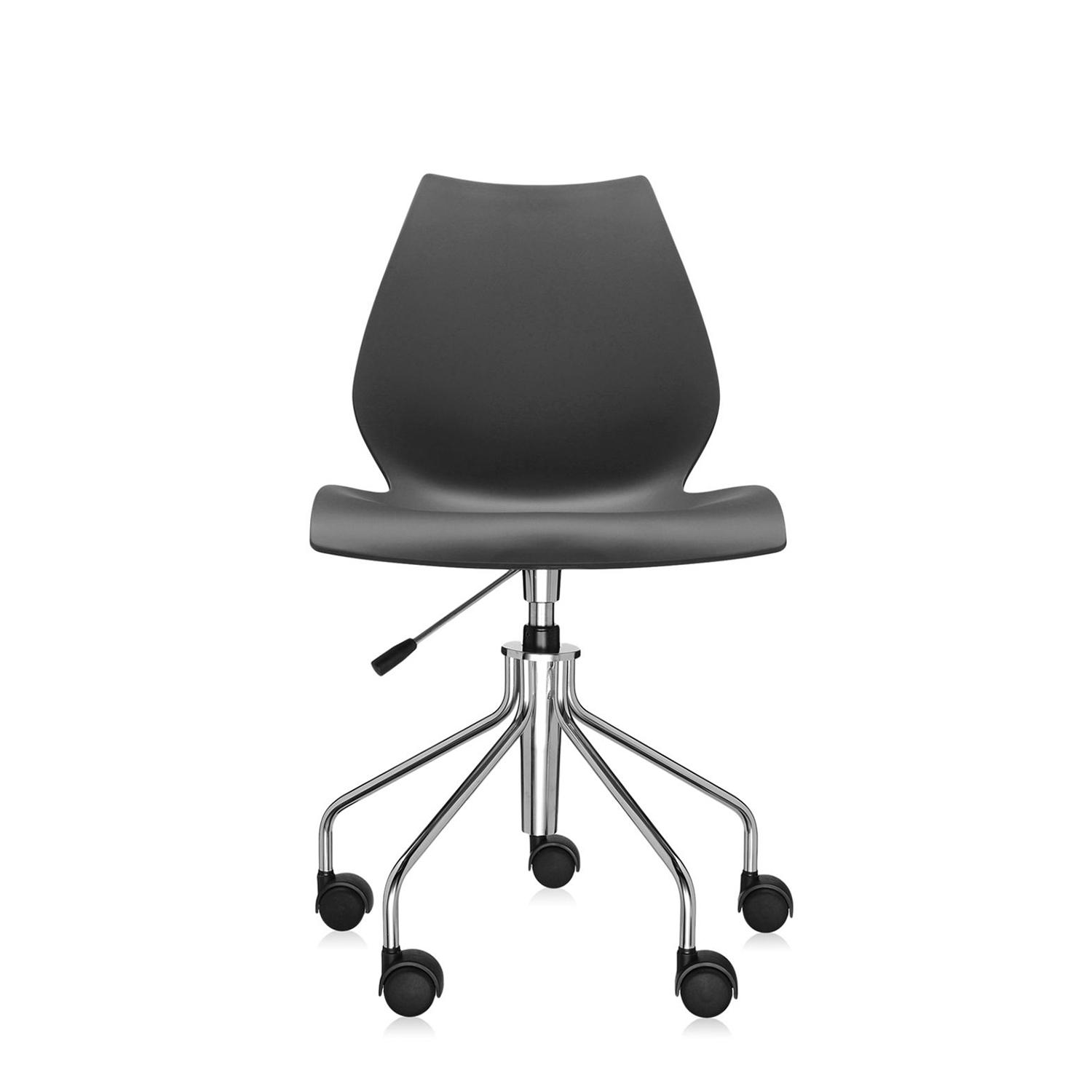 Kartell - Maui Drehstuhl purpurrot