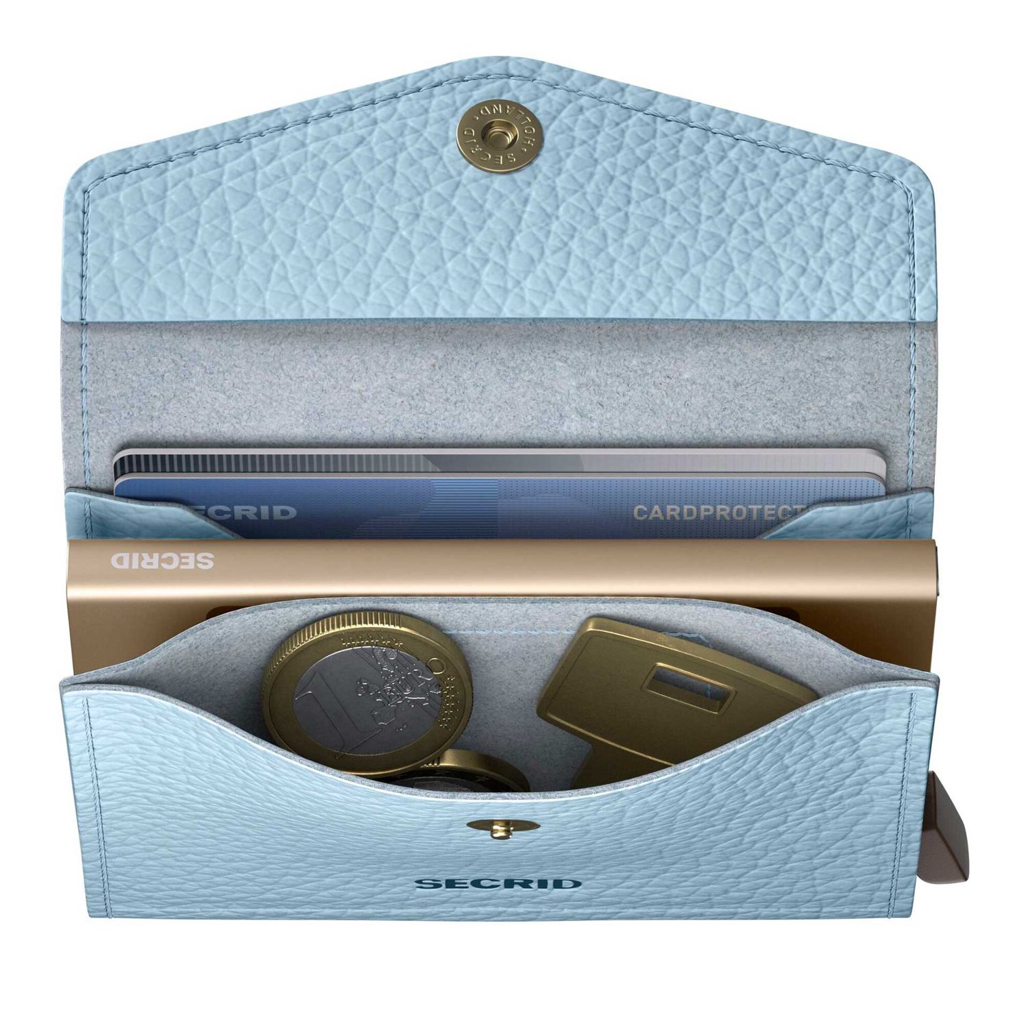 Secrid - Envelope Wallet Pebble ice blue