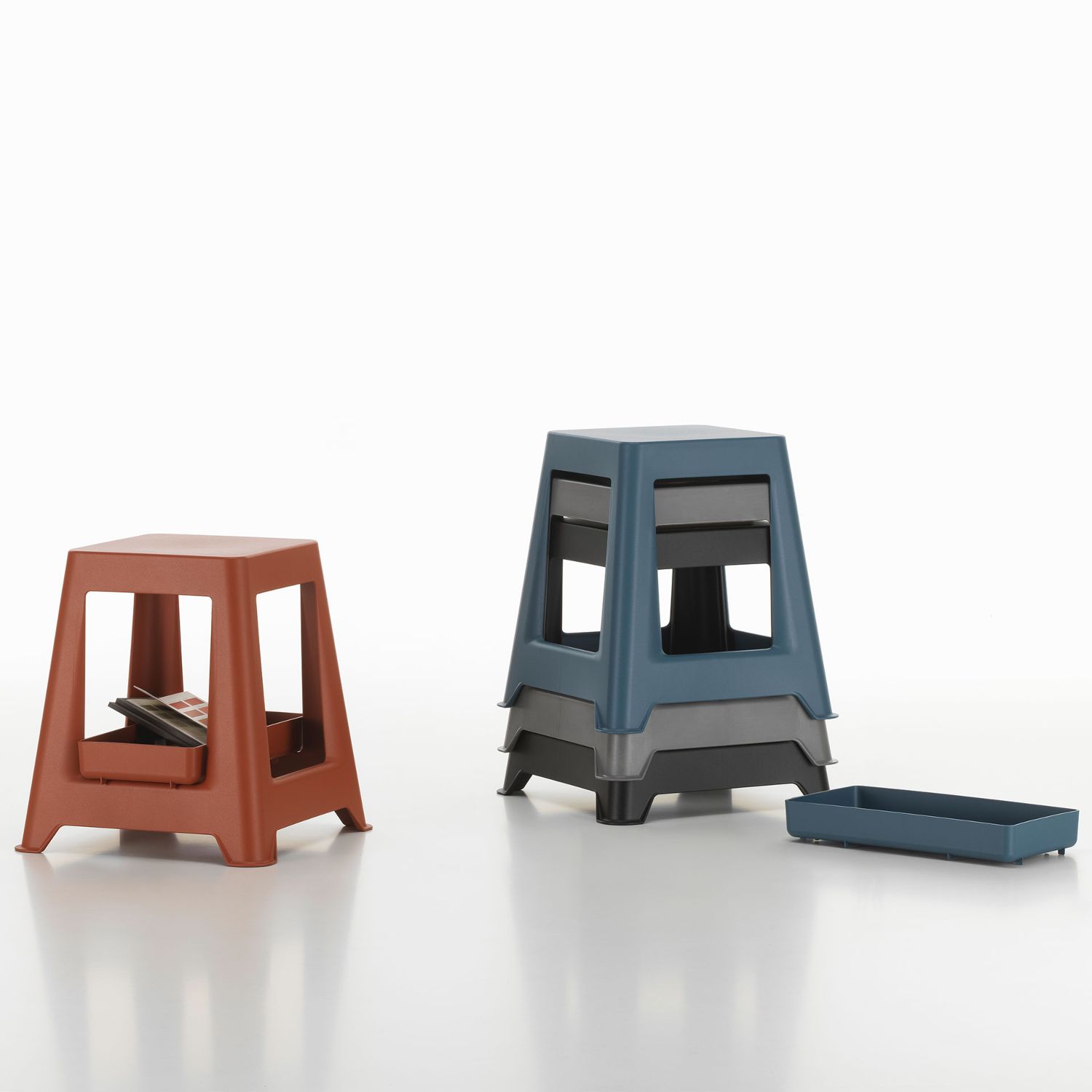 Vitra - Chap Tray meerblau