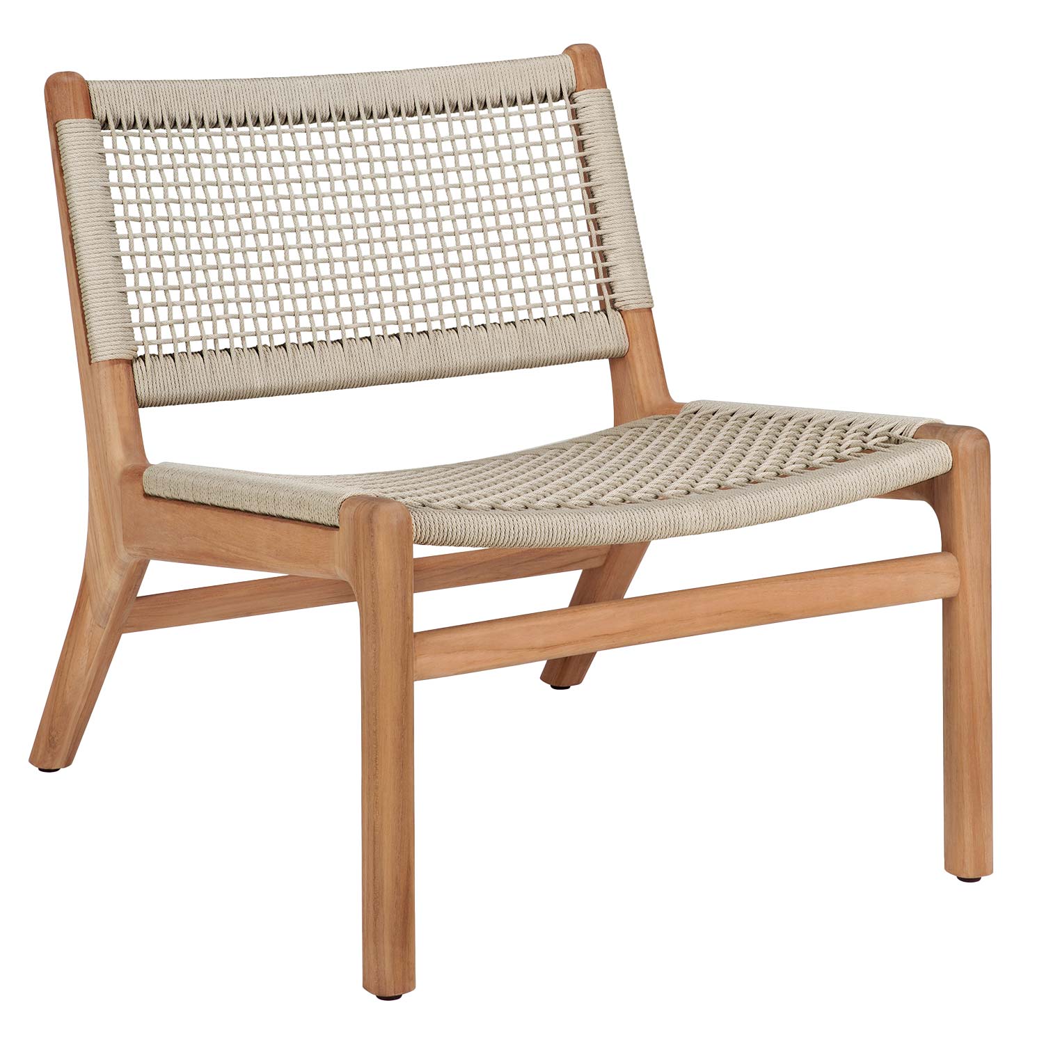 Ethnicraft - Jack Woven Outdoor Loungesessel