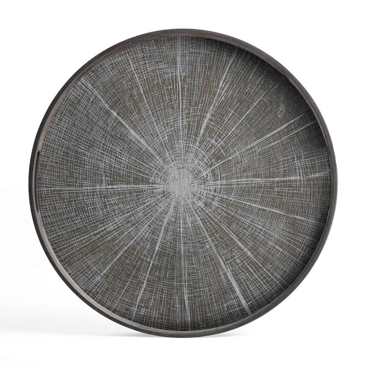 notre monde white slice wood tray S 35892