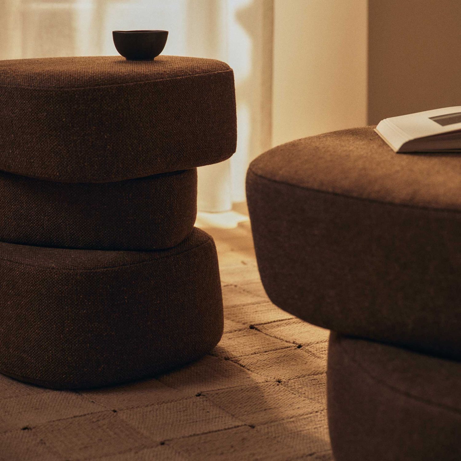 Ferm Living - Foundation Teppich cashmere 135x200 cm