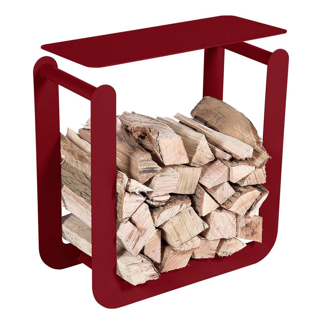 fermob nevado holztrage chili mit holz 64515