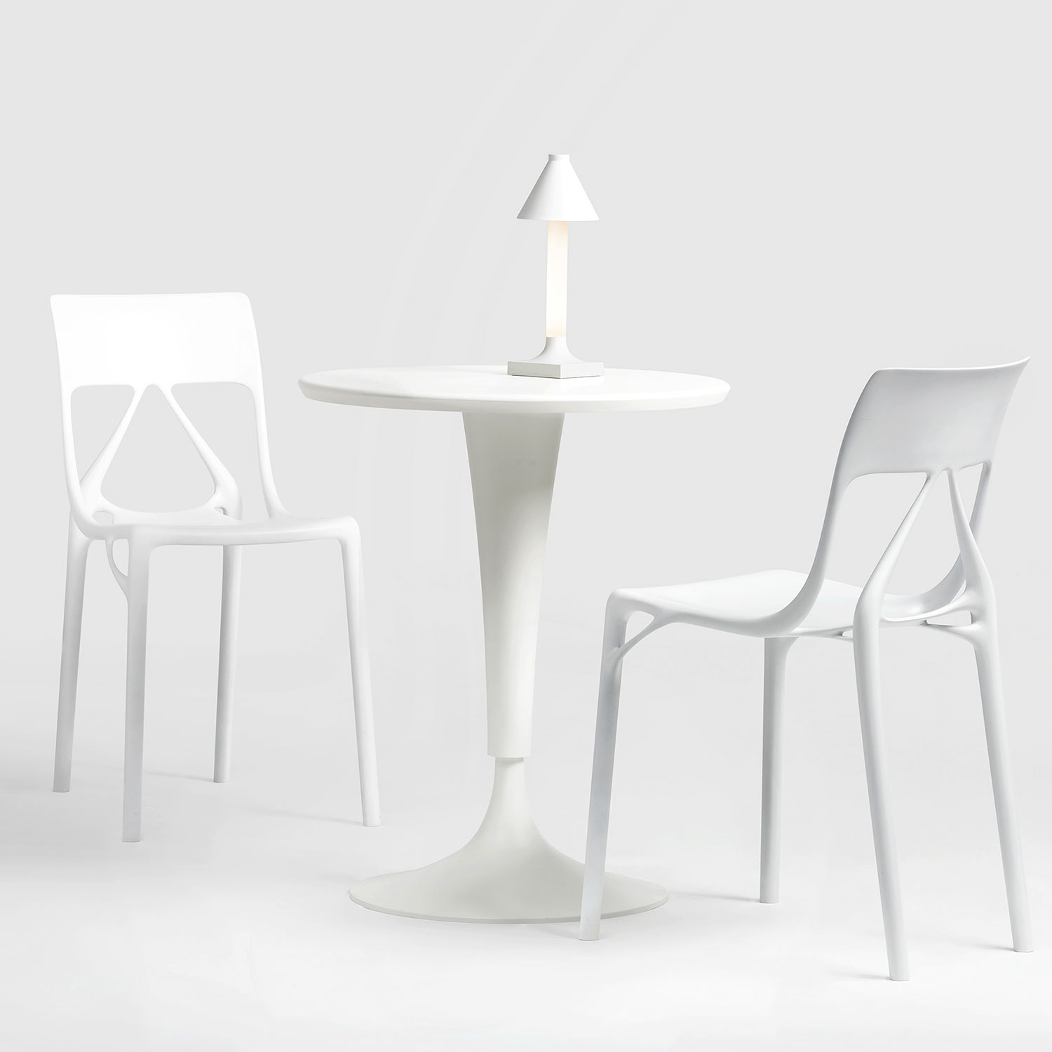 Kartell - Dr. Na Bistrotisch salbeigrün