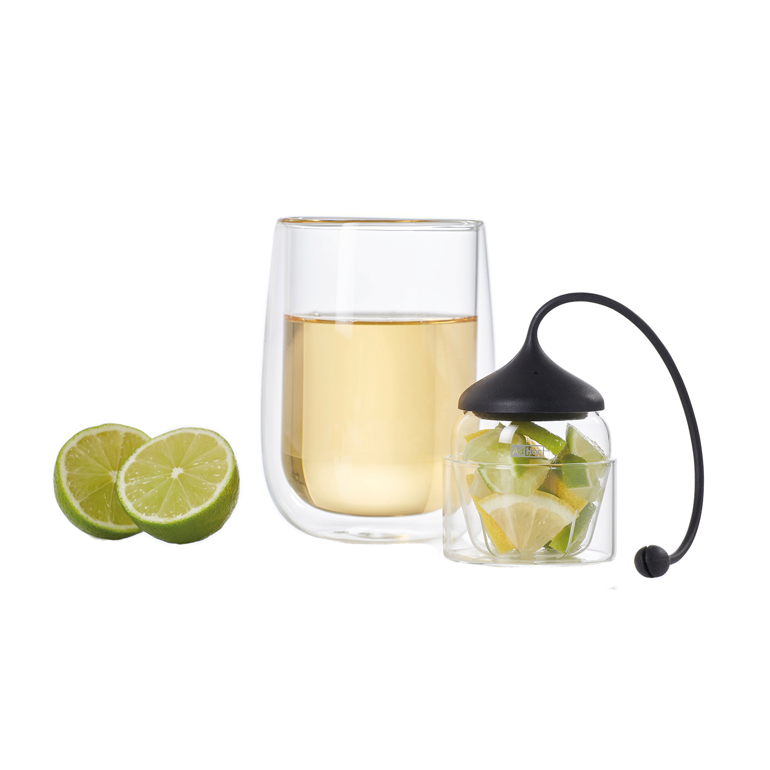 adhoc fusion glas teefilter limetten freisteller 97169