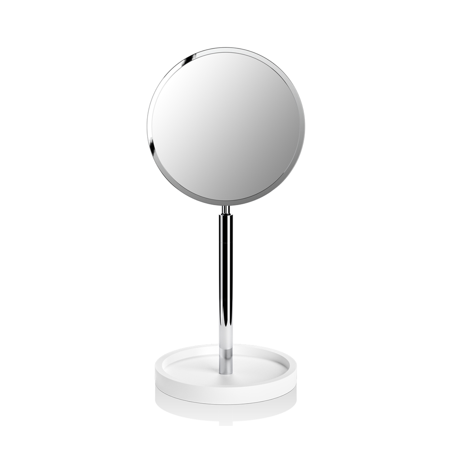0972454 Stone Standkosmetikspiegel KSA wei Decor Walther