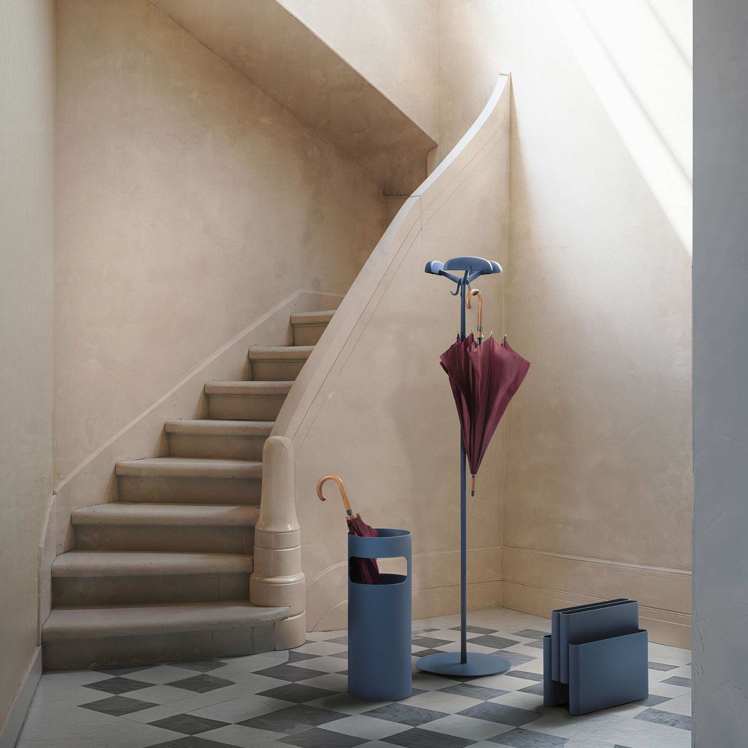 Kartell - Schirmständer blau