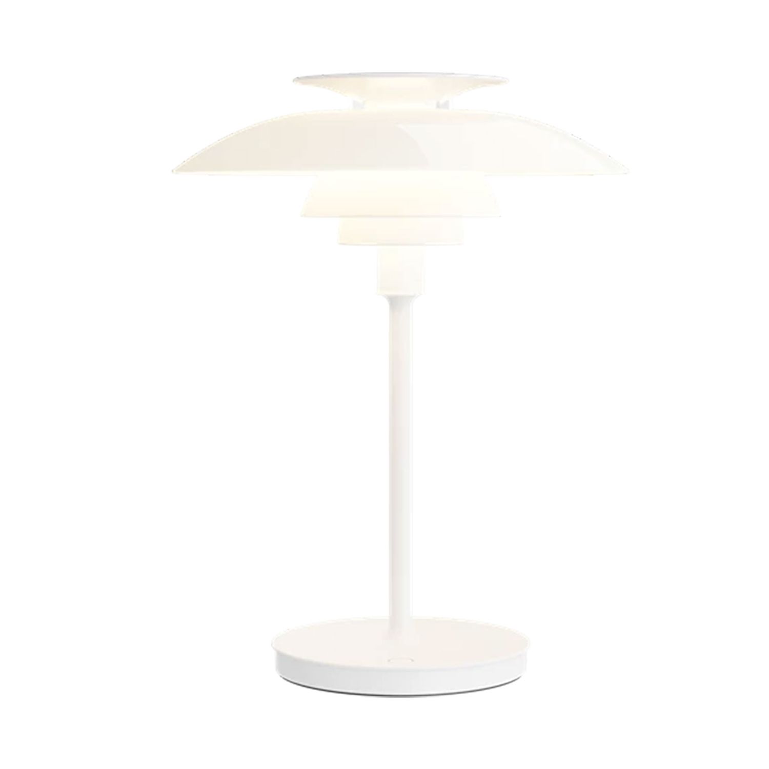 Louis Poulsen - PH 80 portable Leuchte opal weiß/weiß
