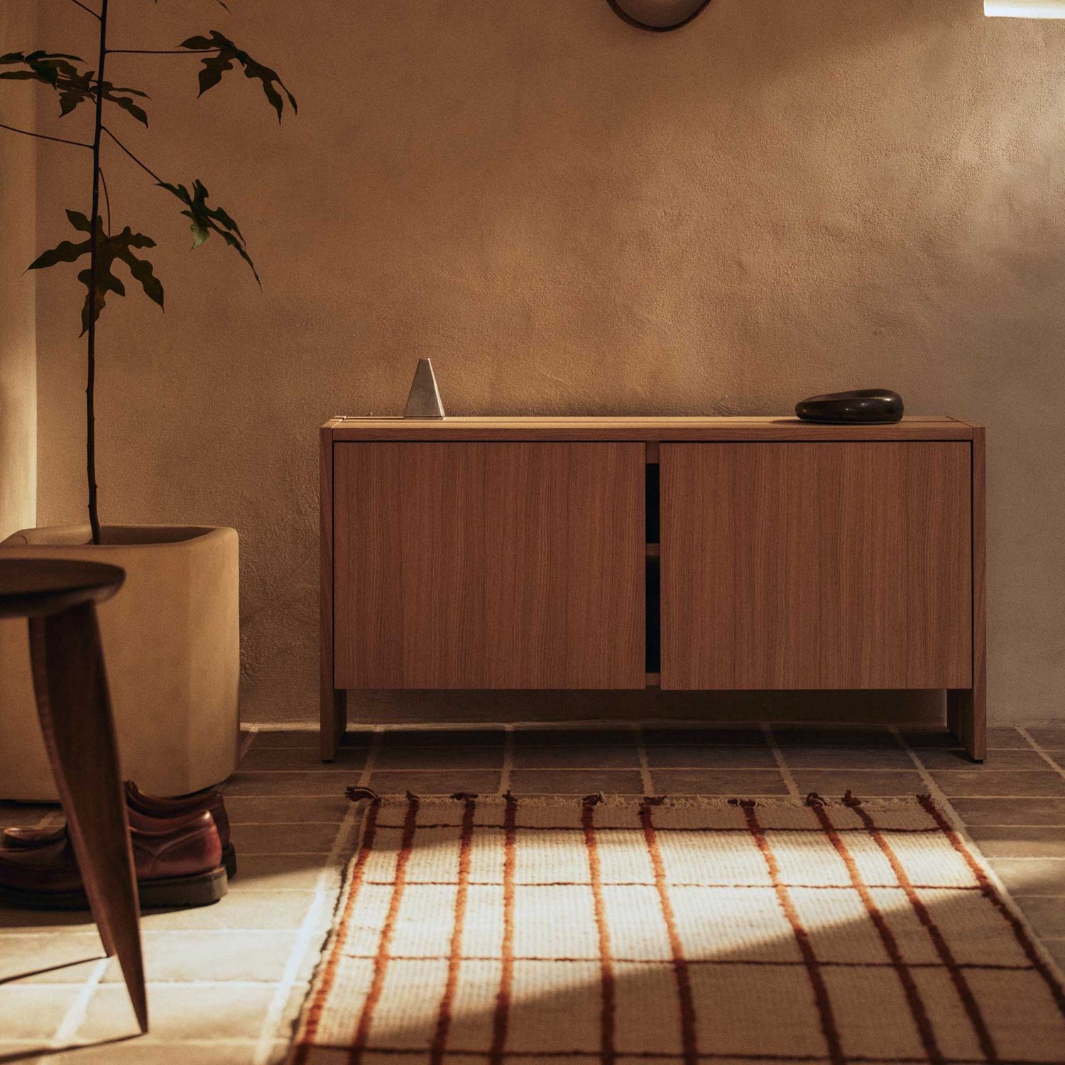 Ferm Living - Parcel Schrank nieder eiche