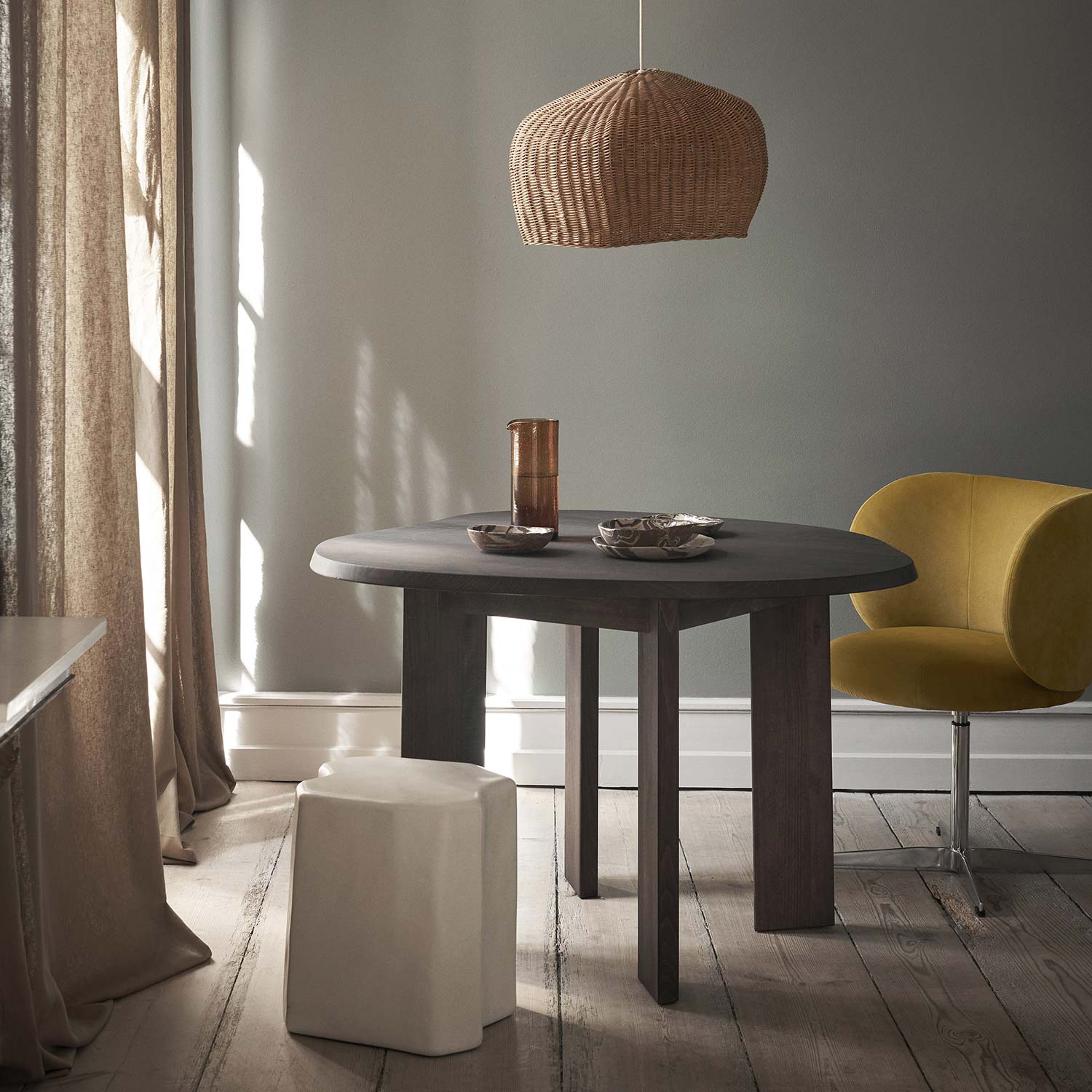 ferm living contour esstisch 115 esszimmer 96179