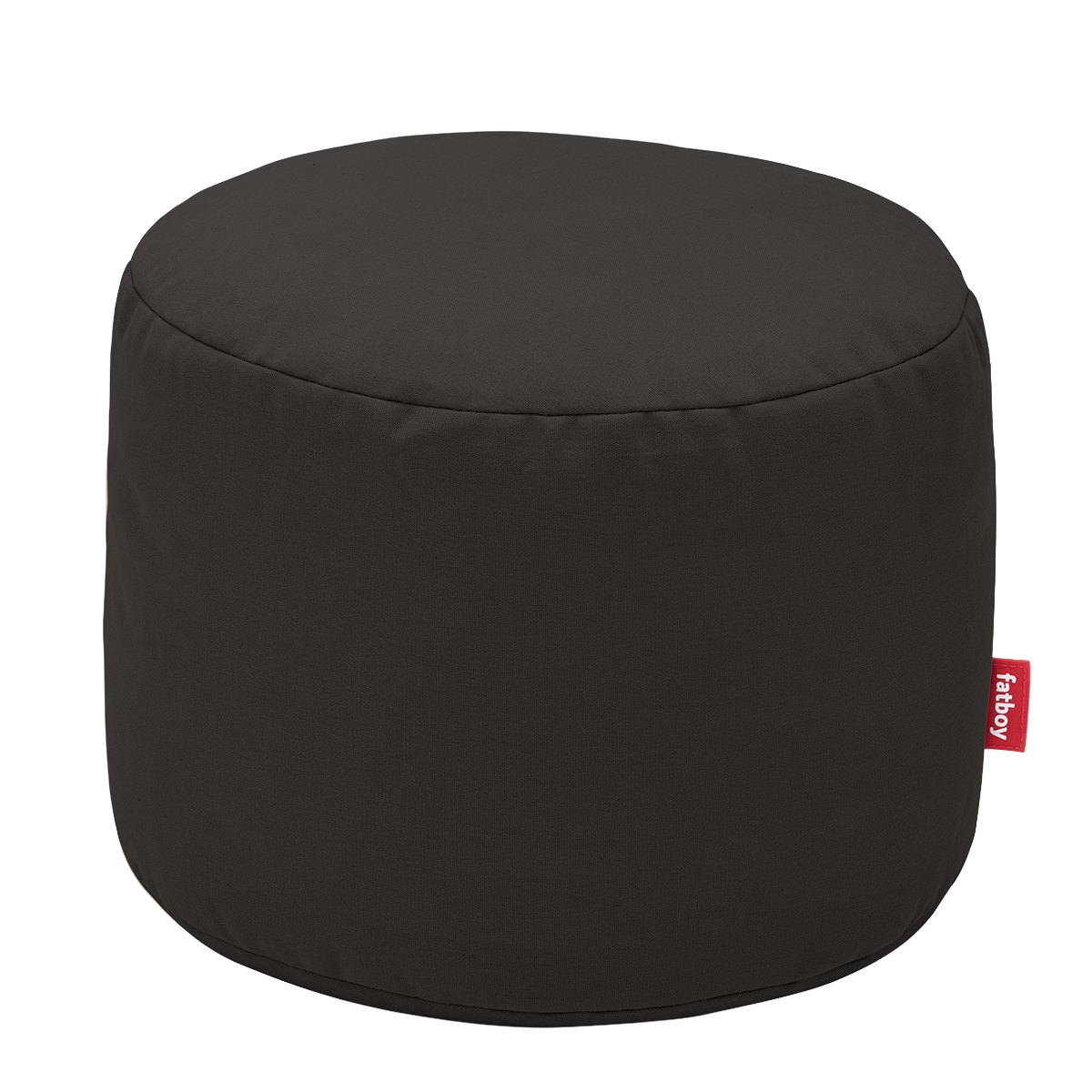 Fatboy - Point Canvas Recycled Hocker black licorice