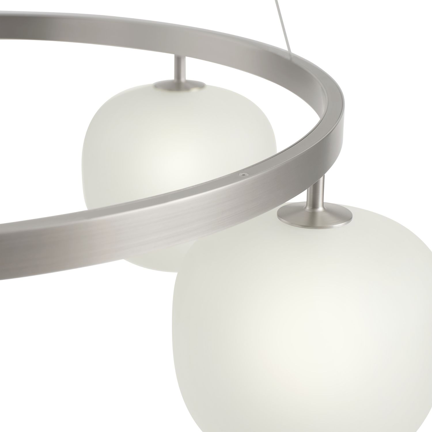 Muuto - Rime Kronleuchter aluminum grey
