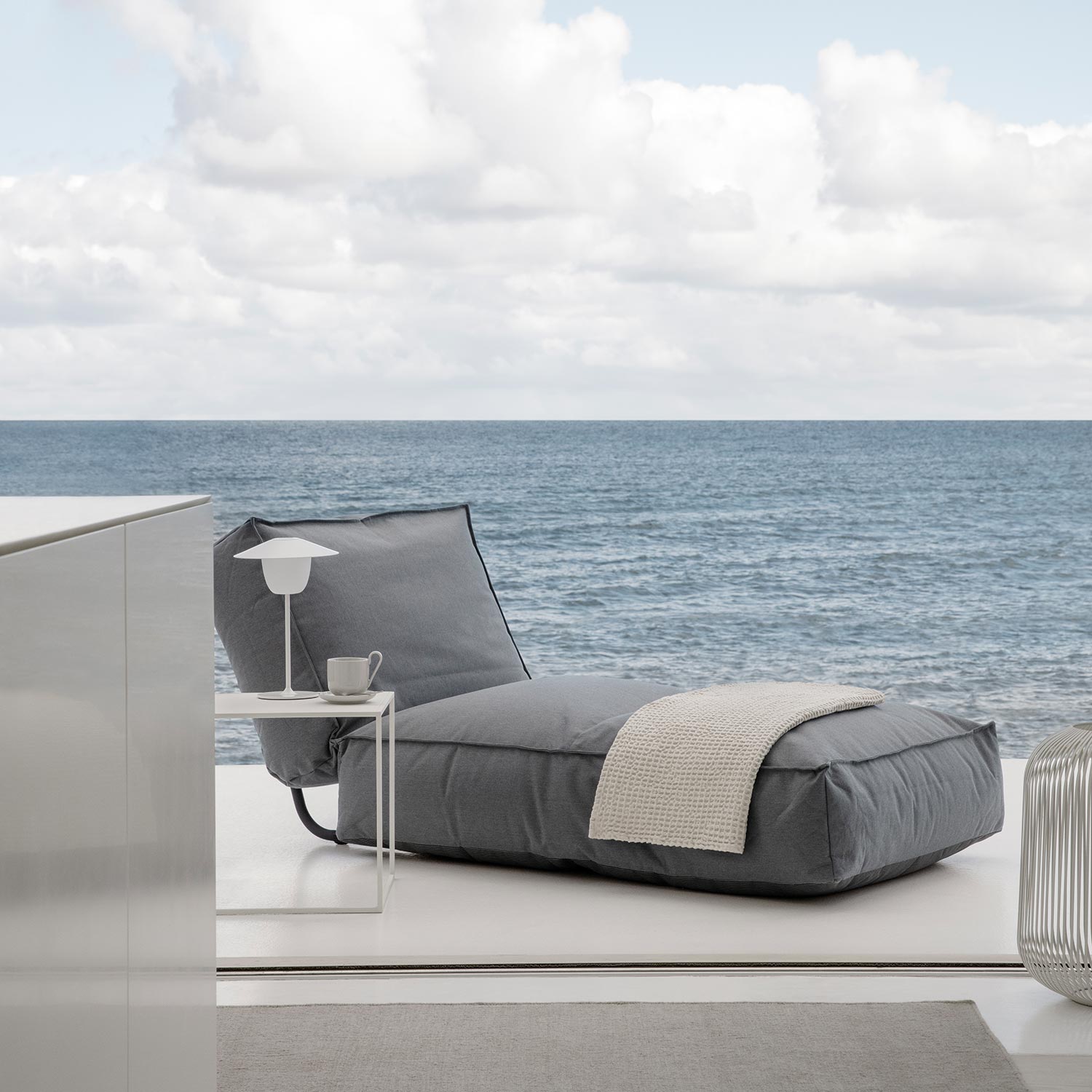 blomus ani tischleuchte weiss ambiente outdoor 82676