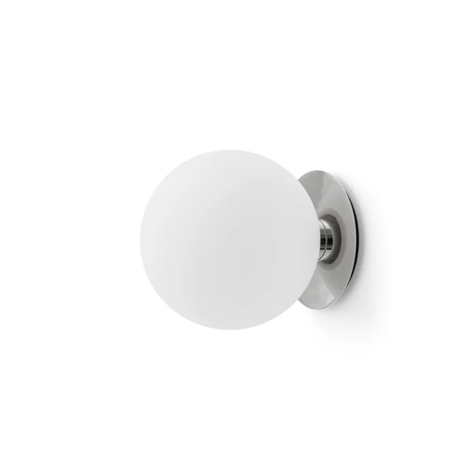 Audo - TR Bulb Decken- und Wandleuchte Messing / matt opal