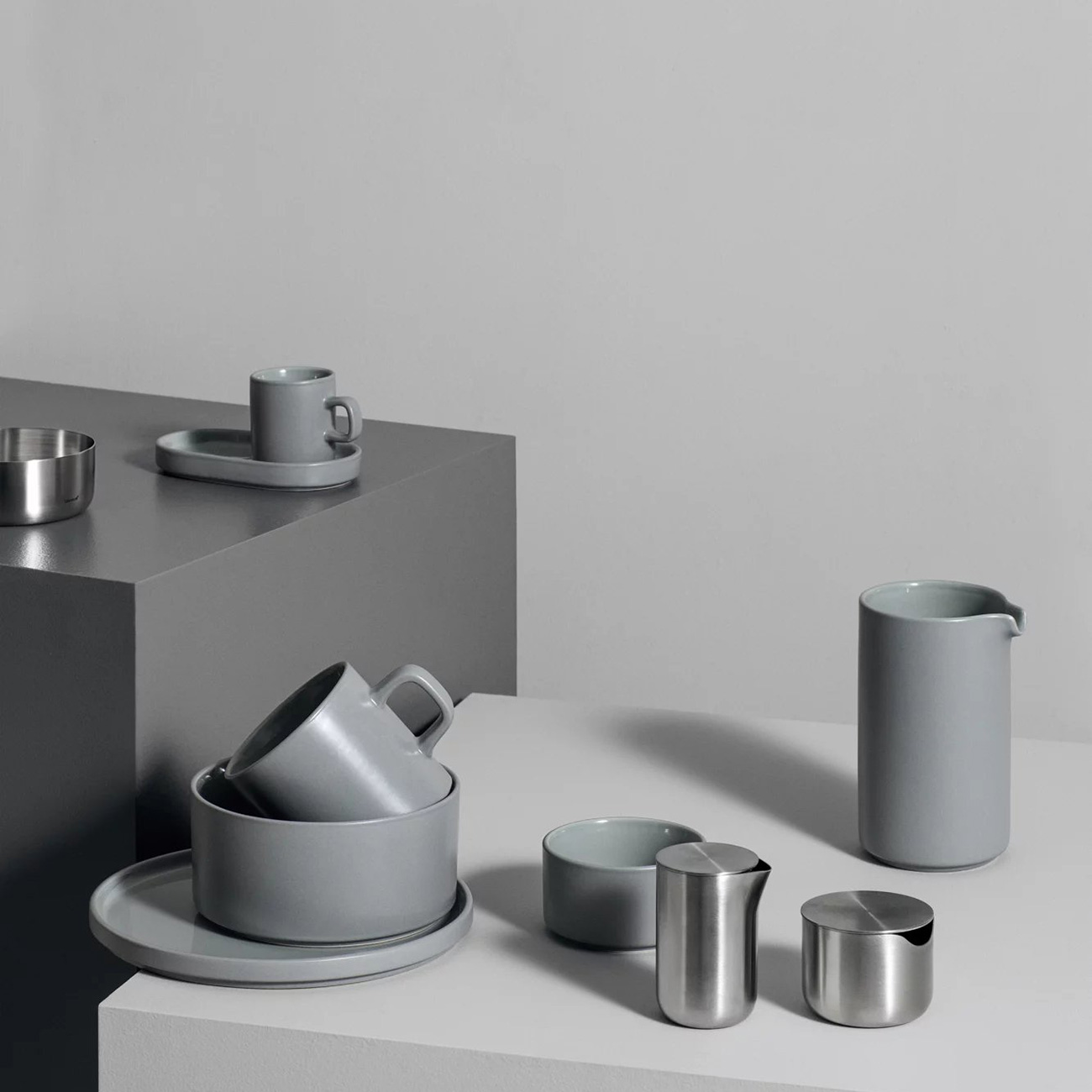 blomus - PILAR Schale 100 ml pewter